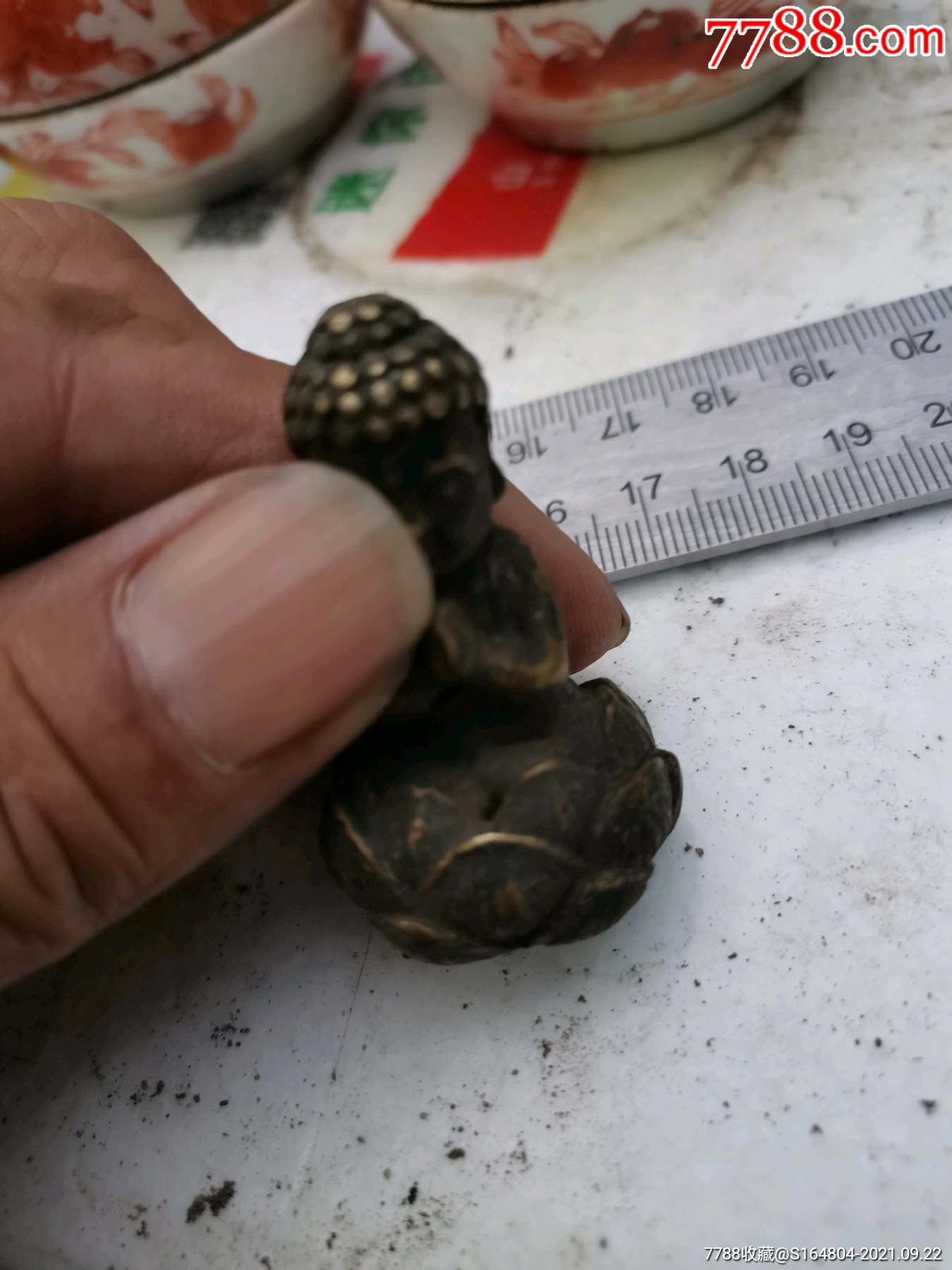 鎏金小铜佛_铜像/铜佛像_徐氏文玩【7788收藏__收藏热线】