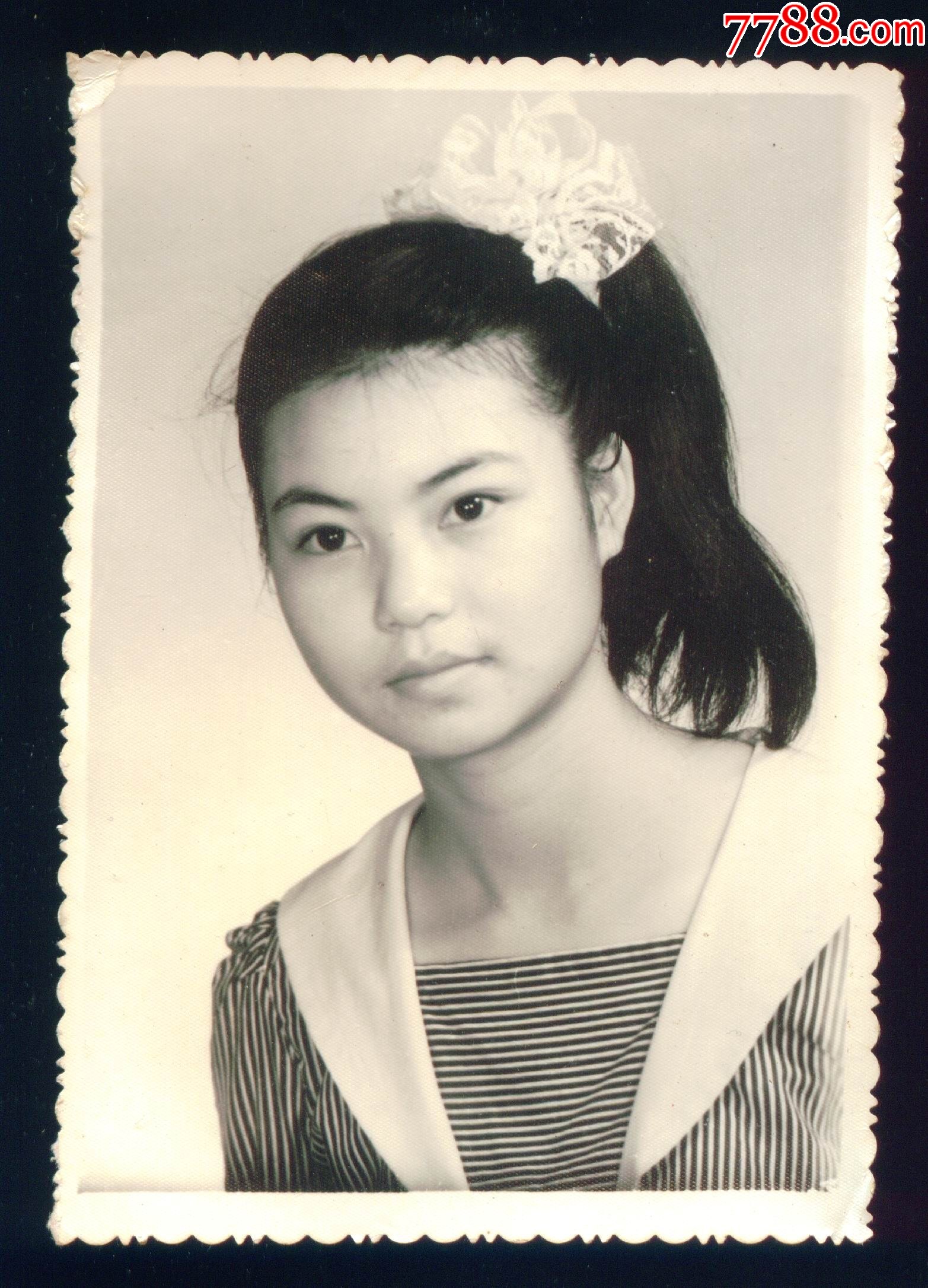 美女老照片12厘米8厘米
