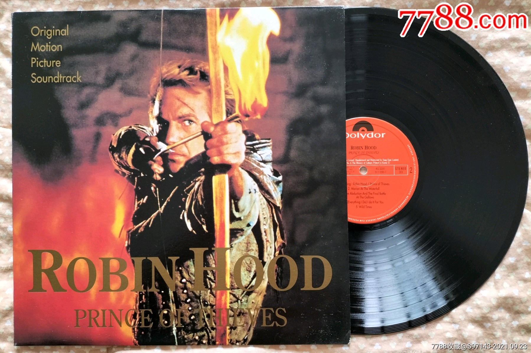 电影原声黑胶:robin.hood罗宾汉_海外唱片/胶片_音画集藏【7788收藏__收藏热线】