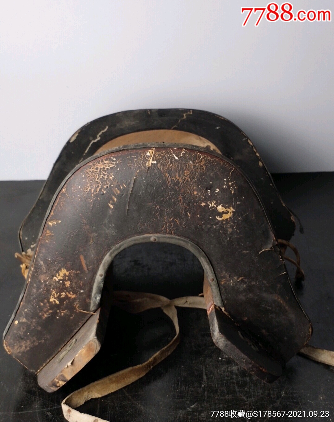 红色收藏抗战时期苏维埃马鞍