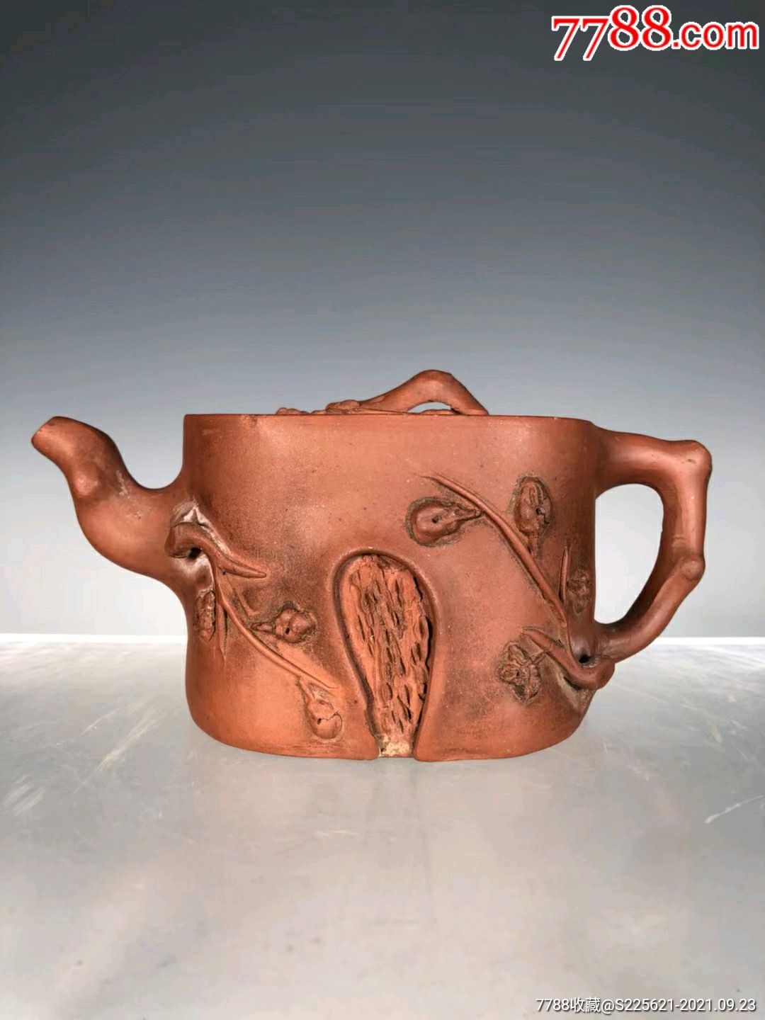 民国梅桩紫砂壶