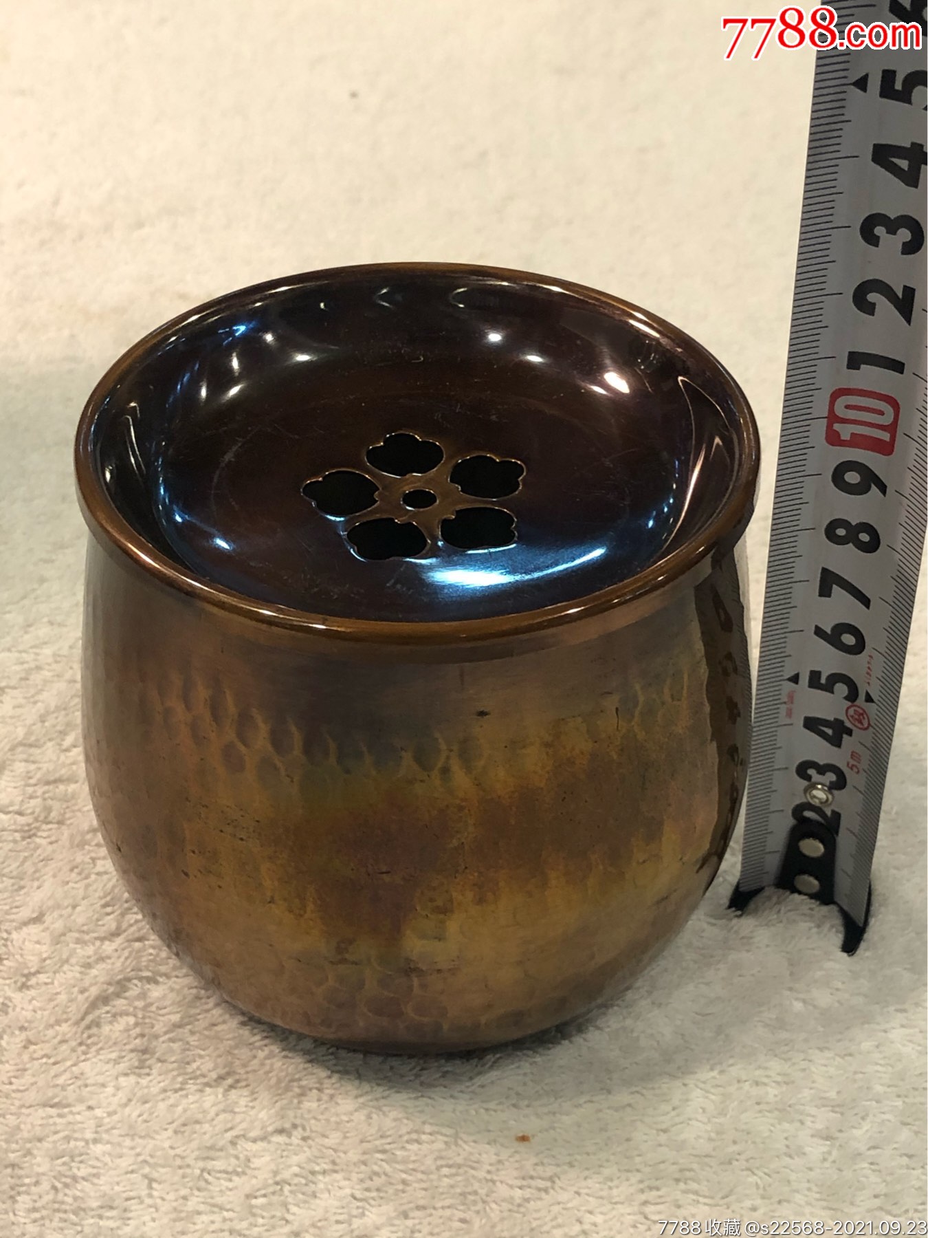 日本昭和早期铜建水