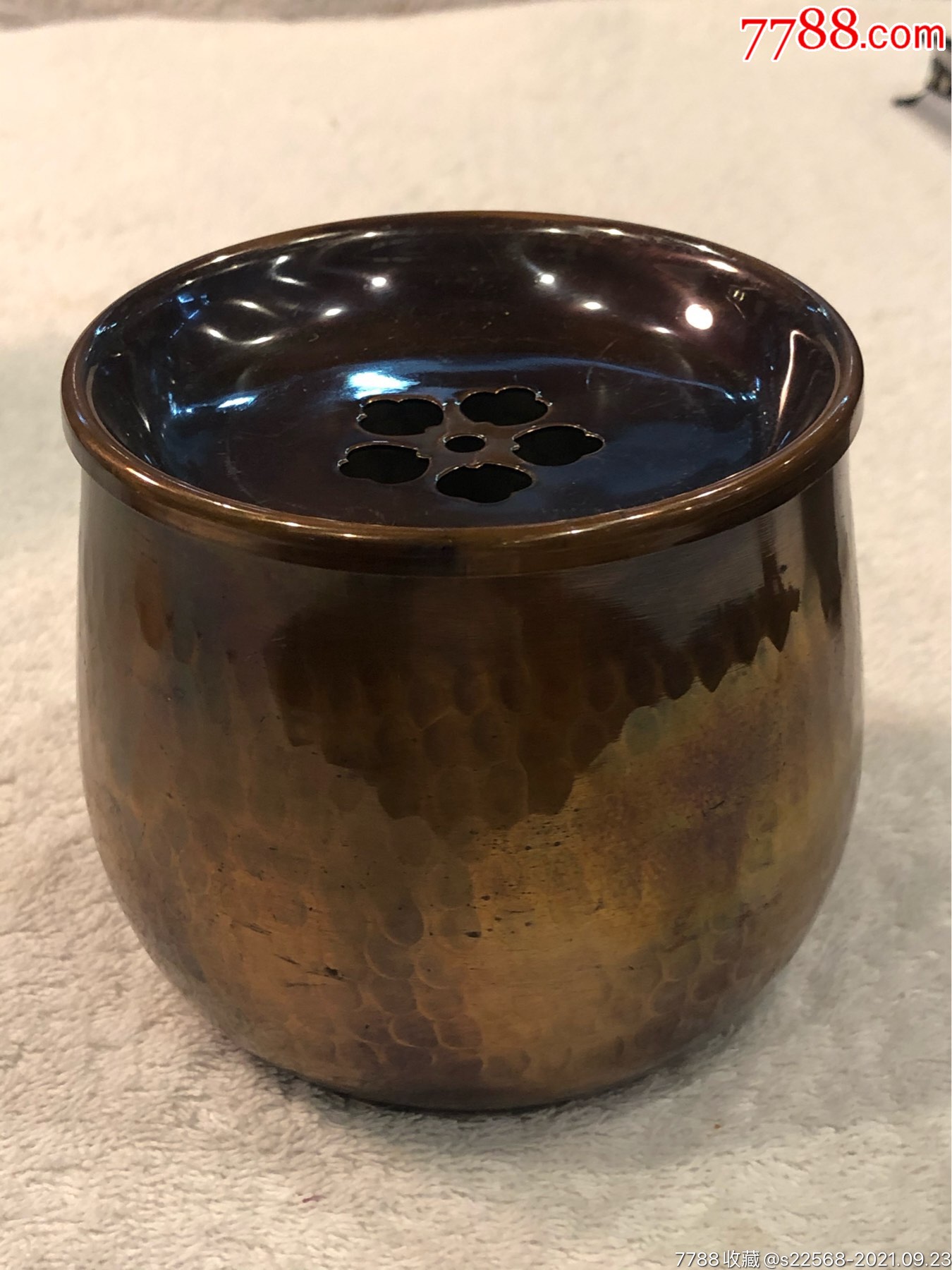 日本昭和早期铜建水