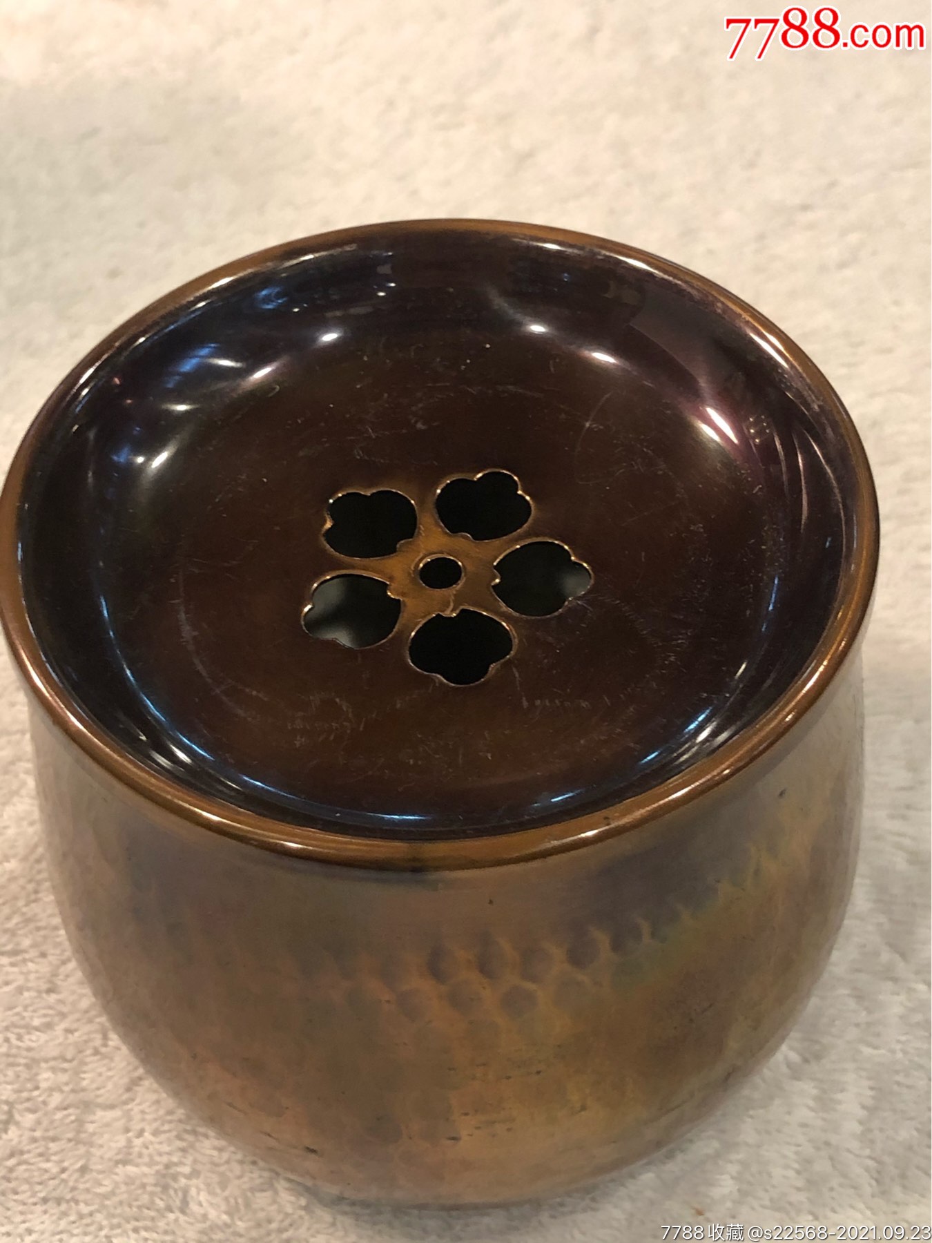 日本昭和早期铜建水