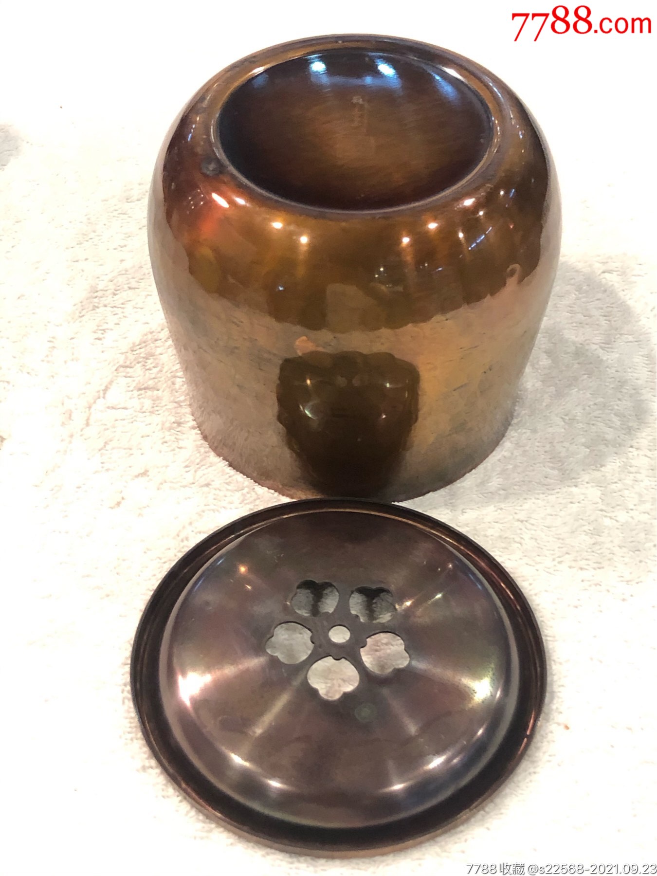 日本昭和早期铜建水