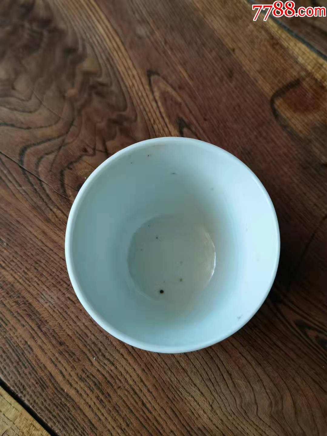 民国粉彩花卉小酒盅