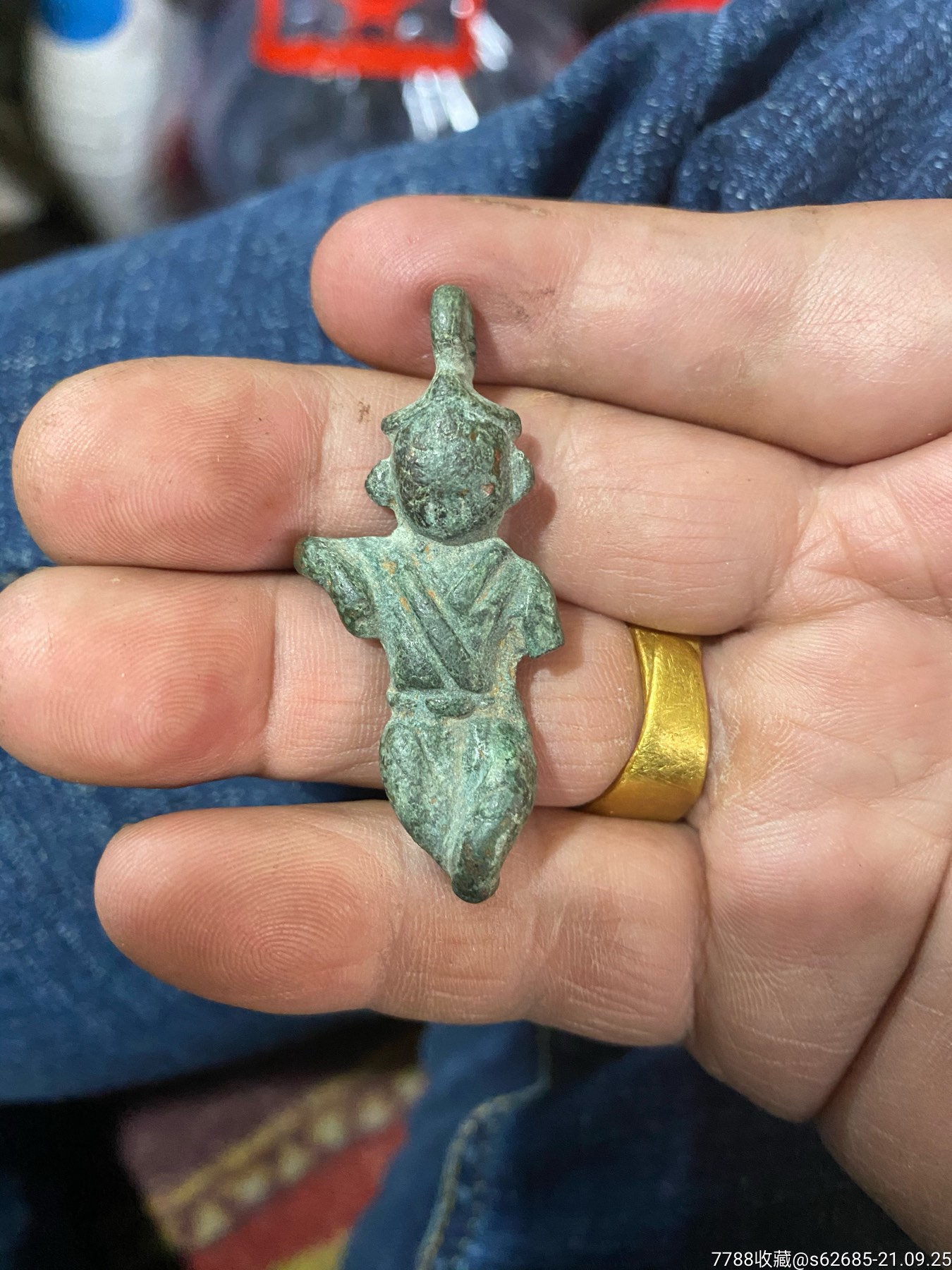 辽金铜人-价格:260元-se82813026-铜杂件-零售-7788铜器收藏