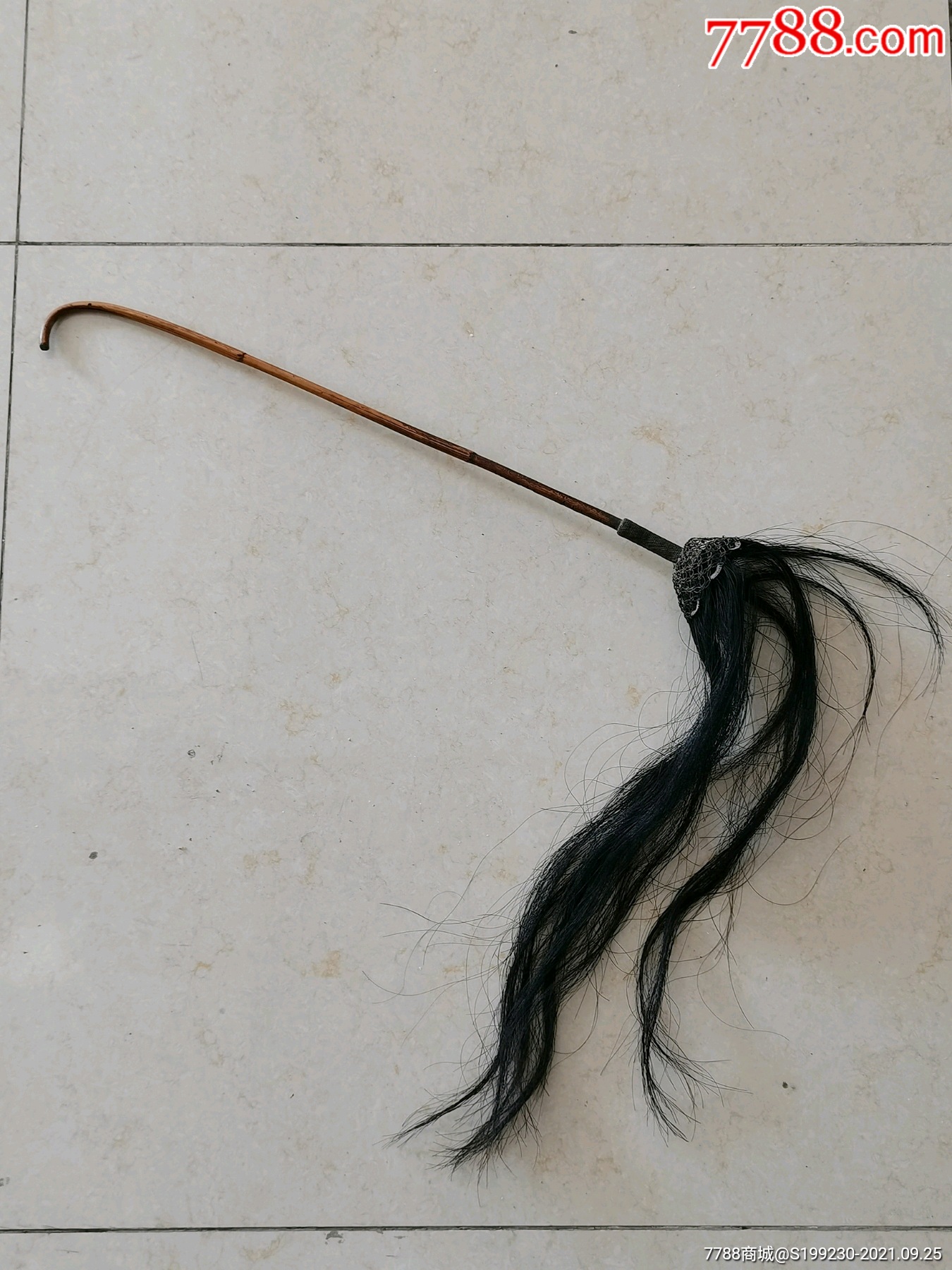 保真保老老拂尘道家法器藤竿老拂尘