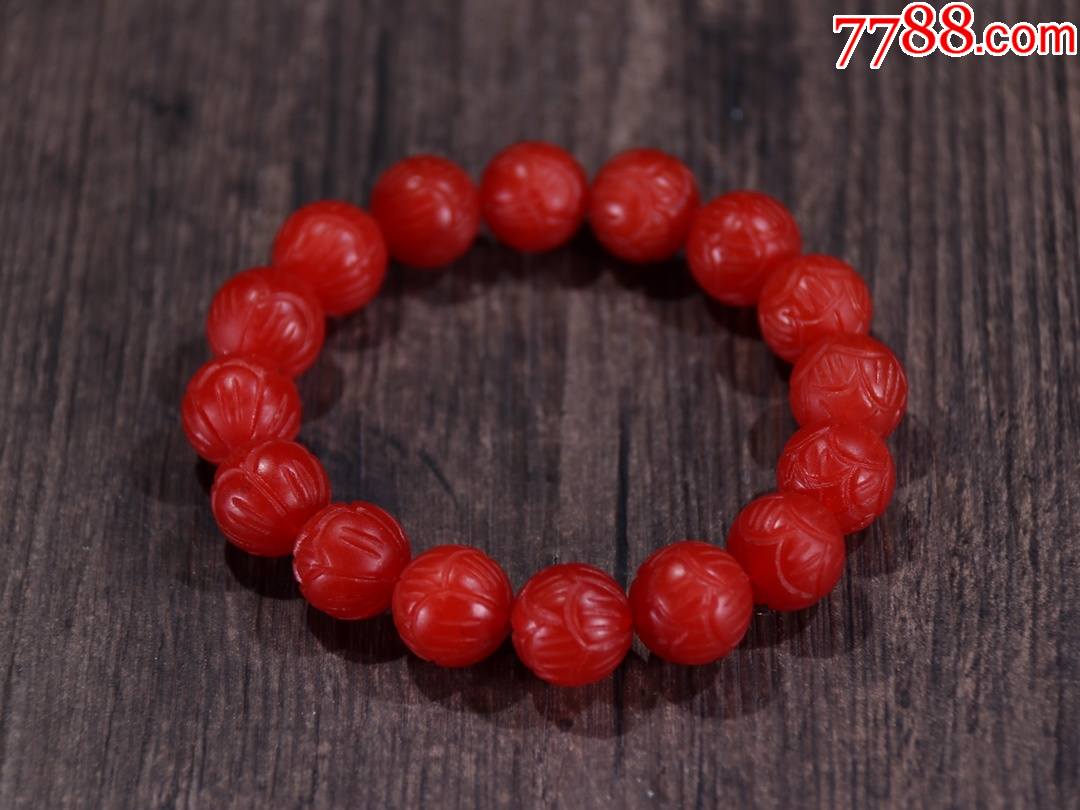 莲花形红玛瑙手串_价格2000元_第1张_7788收藏__收藏热线