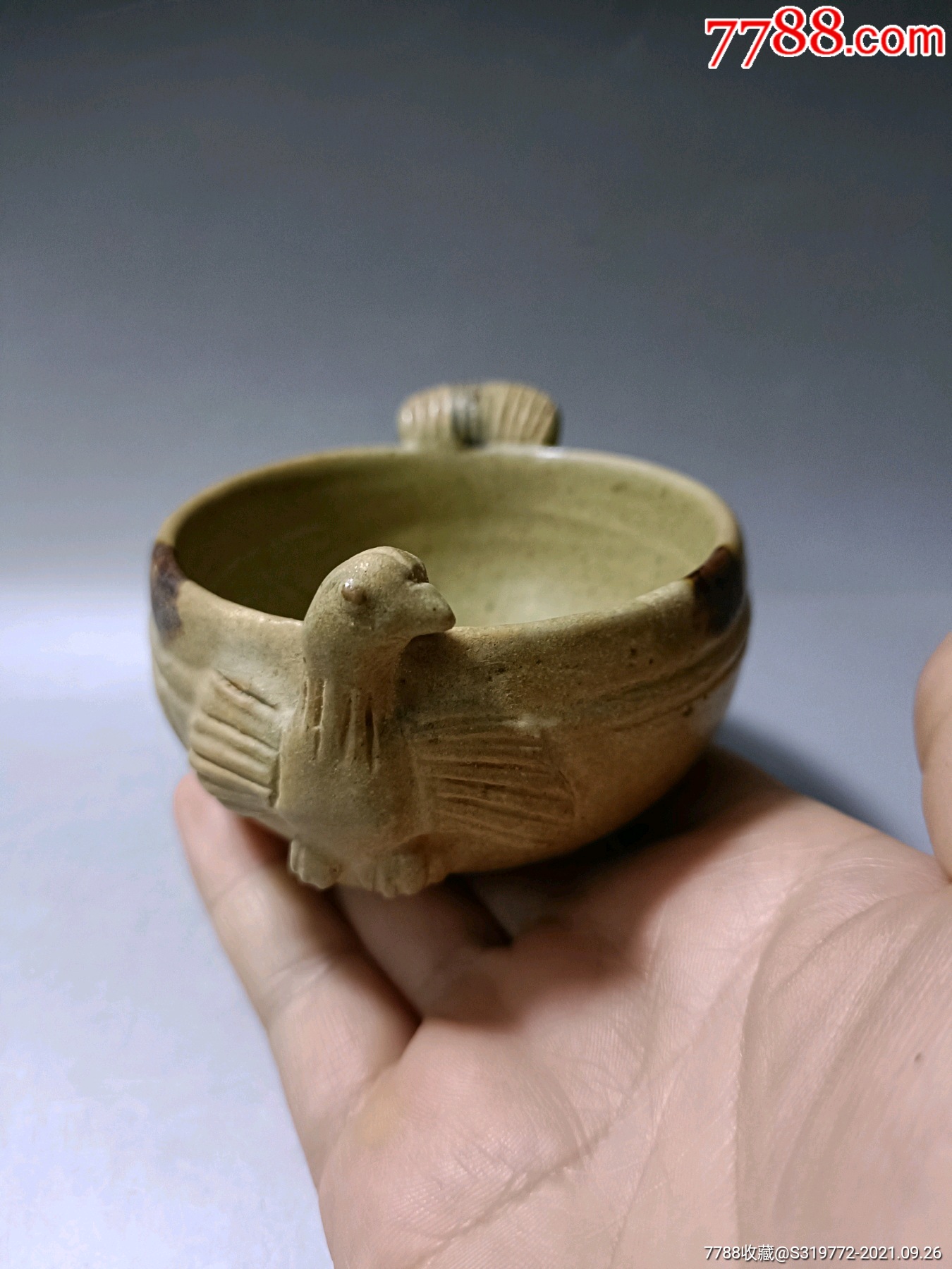 越窑鸟型杯,老瓷器_青瓷/秘色瓷_第5张_7788瓷器