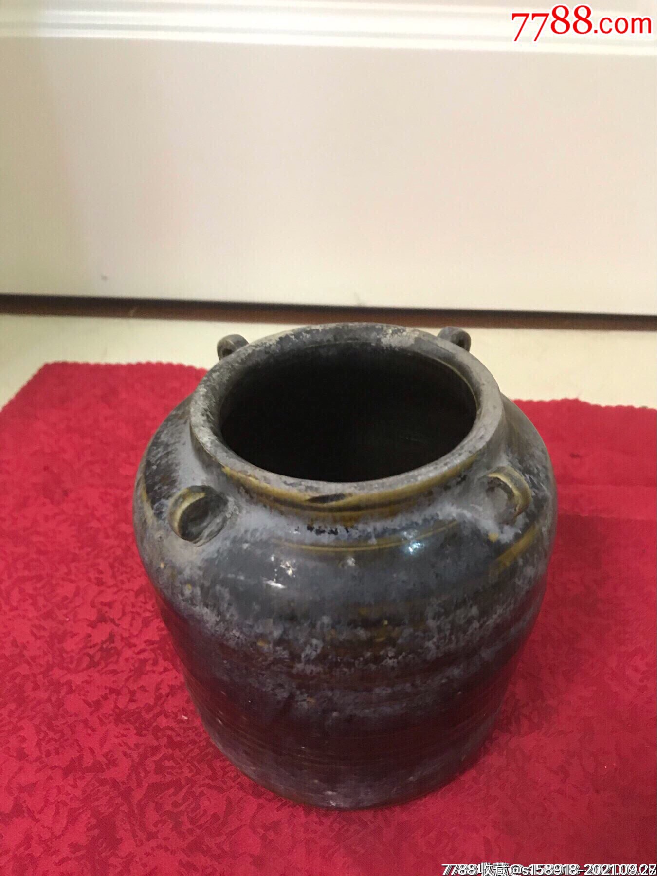 清代青釉全品四系罐_价格78元_第1张_7788收藏__收藏热线