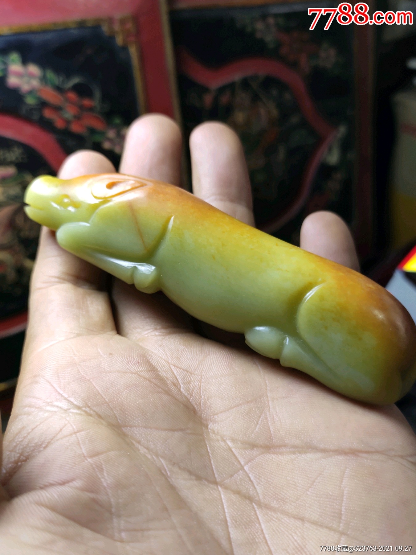 老提油墨玉板指￥2808品99镂空连珠玉帽饰￥2608品99清代.