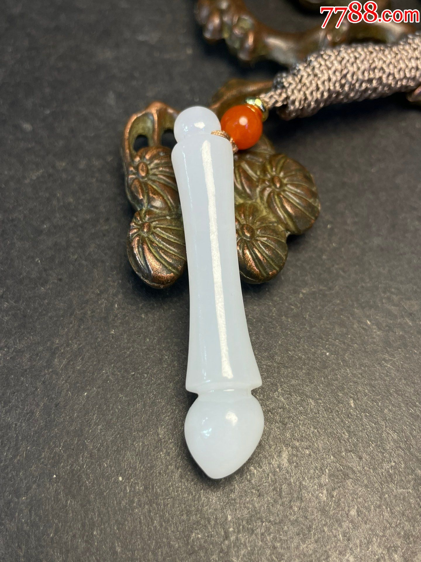 和田玉挂坠,文昌笔a91s8f