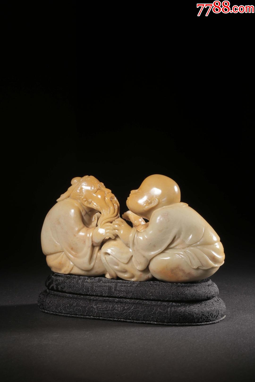 寿山石雕人物故事摆件asy18f