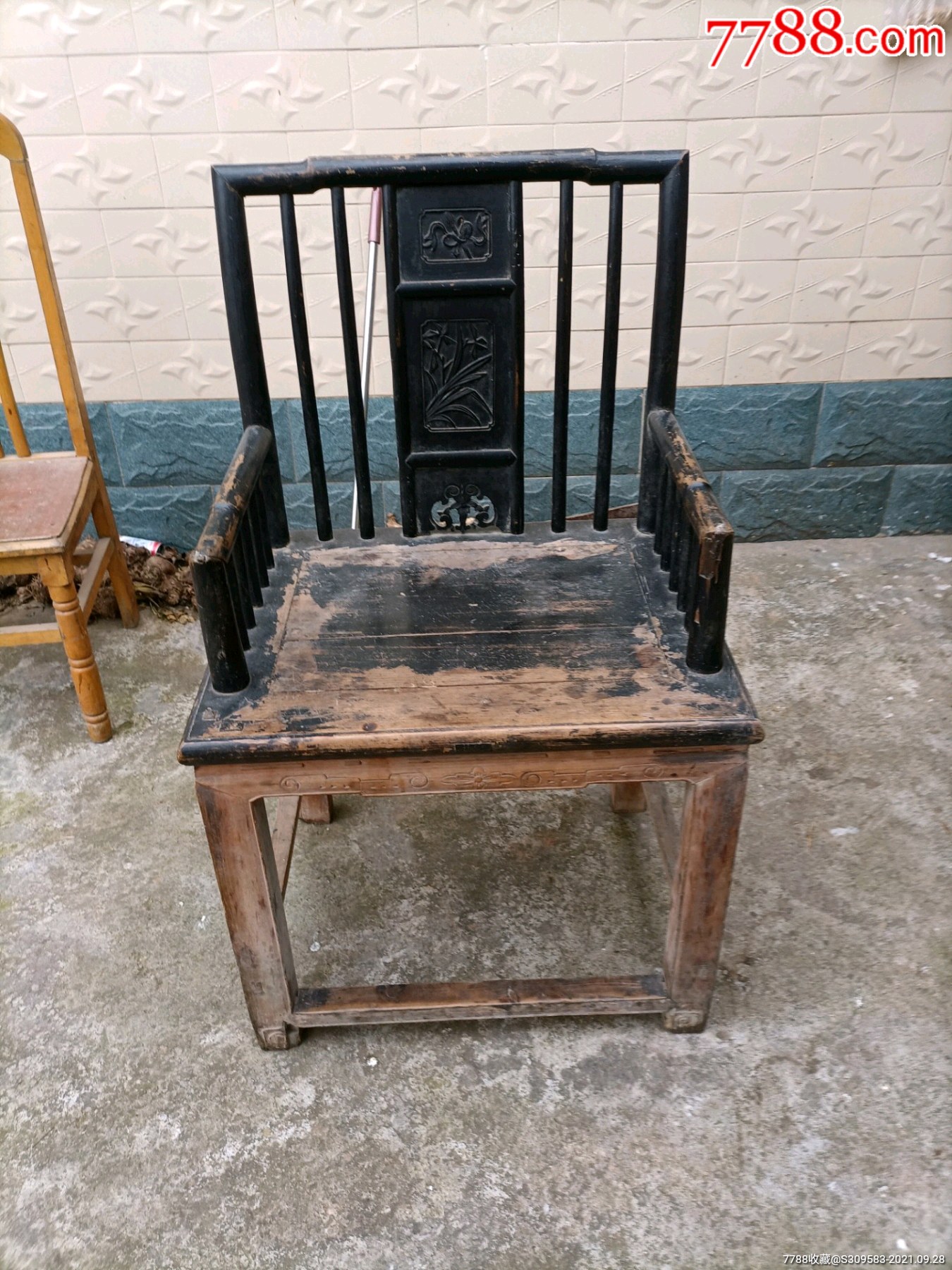 清中期老椅子