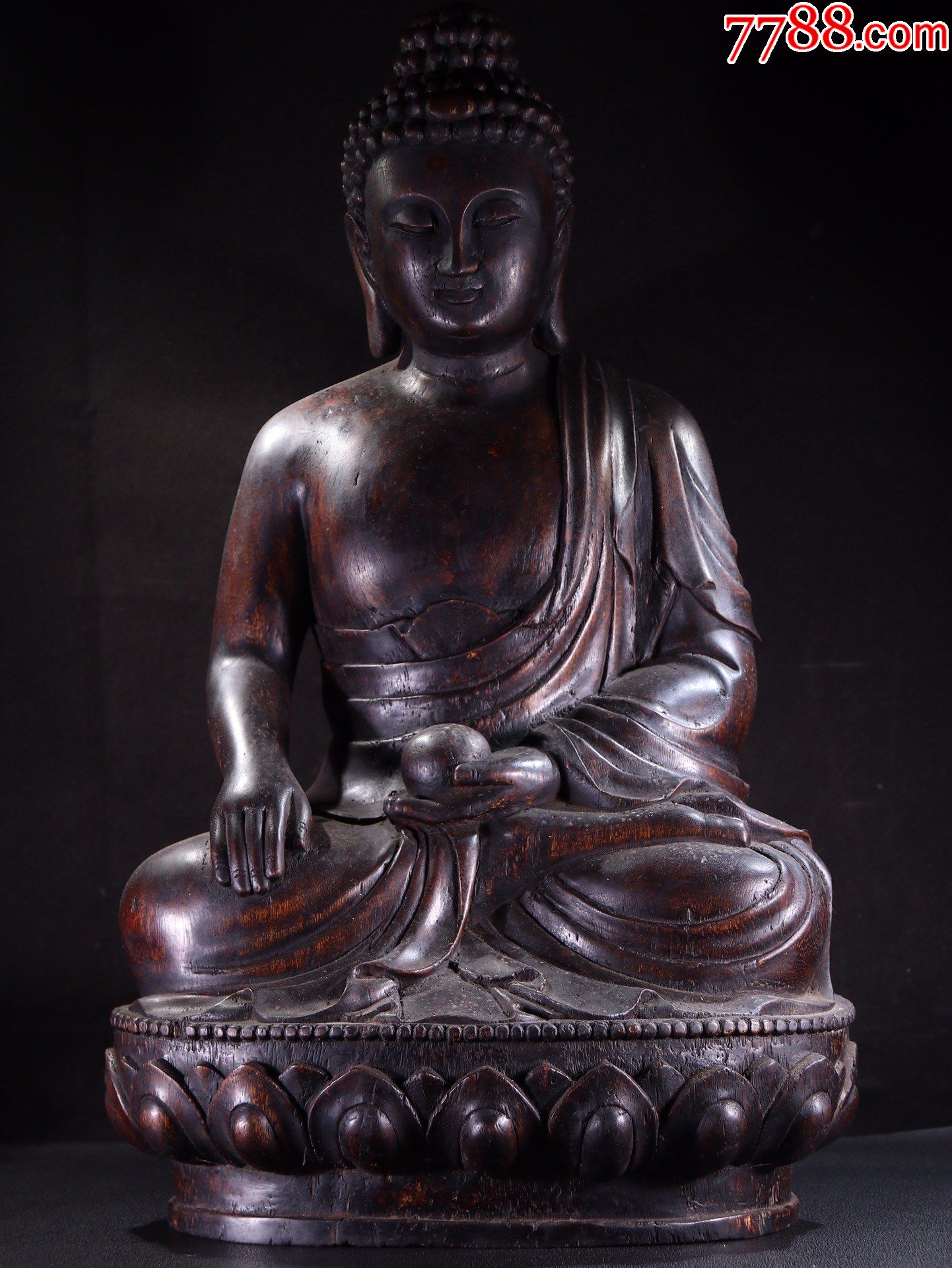 【沉香释迦摩尼造像-价格:11000元-se82875838-木佛像/人像-零售-7788