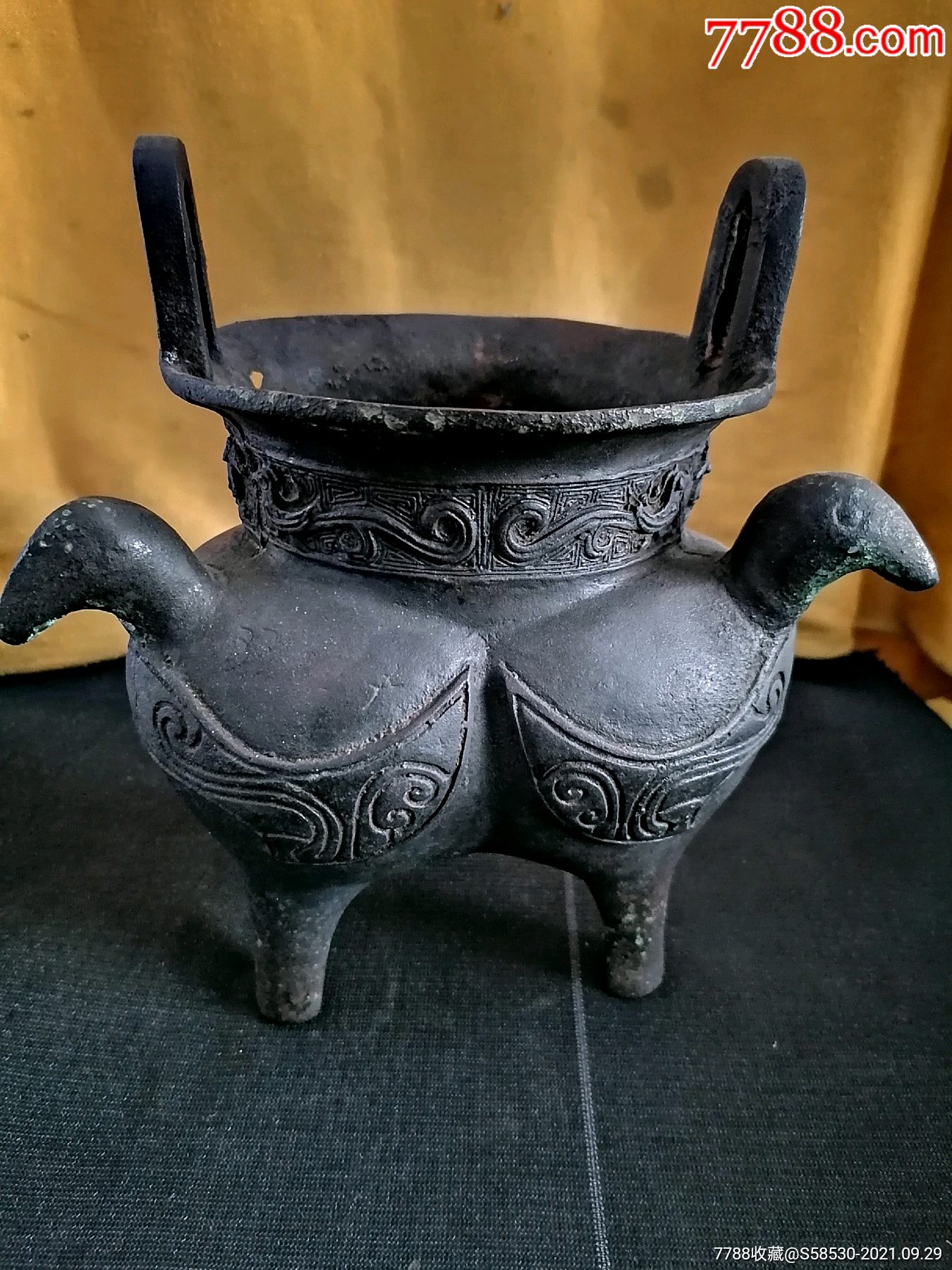 国外回流三足香炉