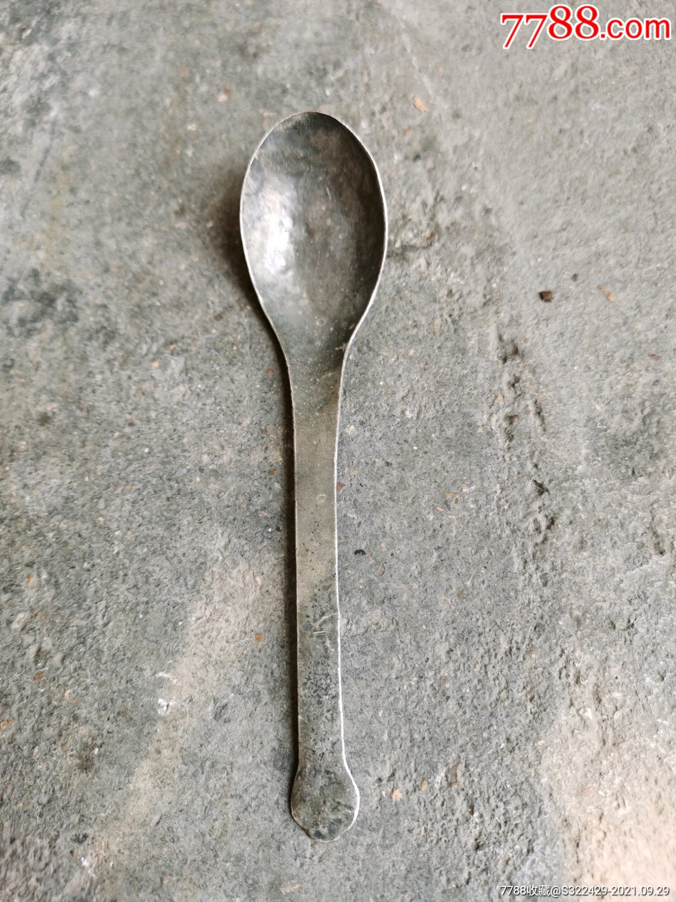 清代民国老银勺汤匙