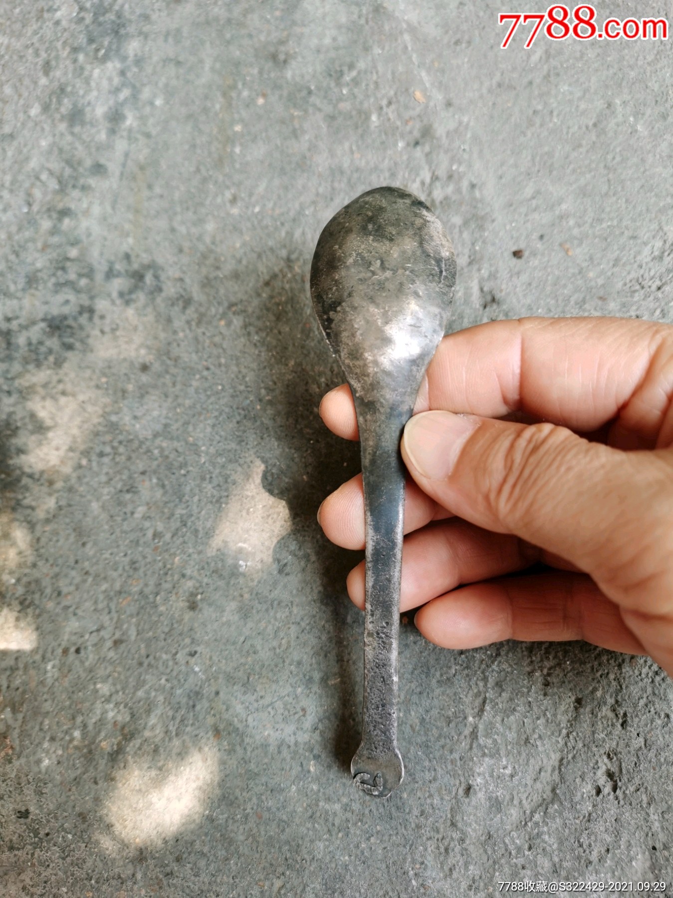 清代民国老银勺汤匙