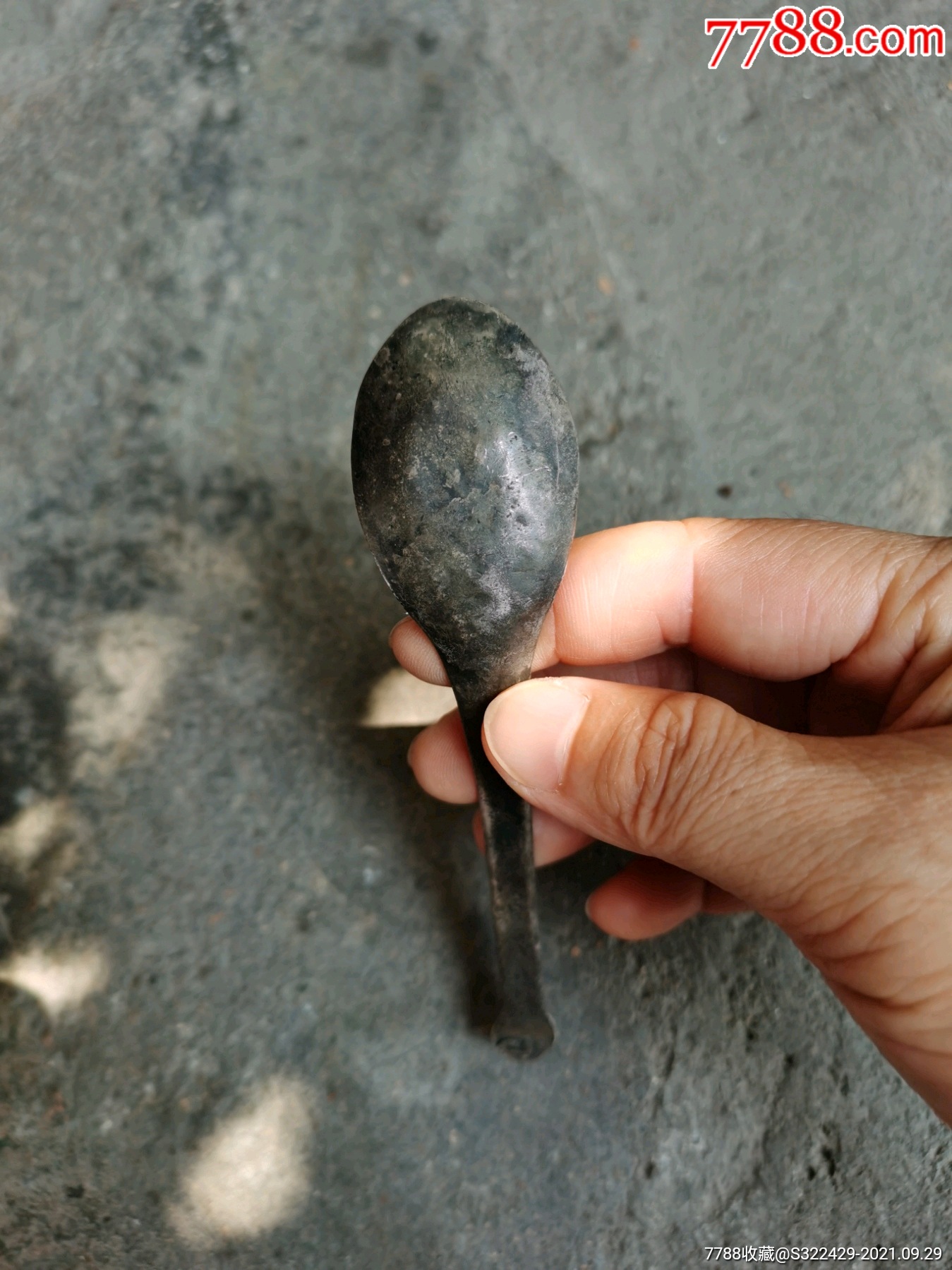 清代民国老银勺汤匙