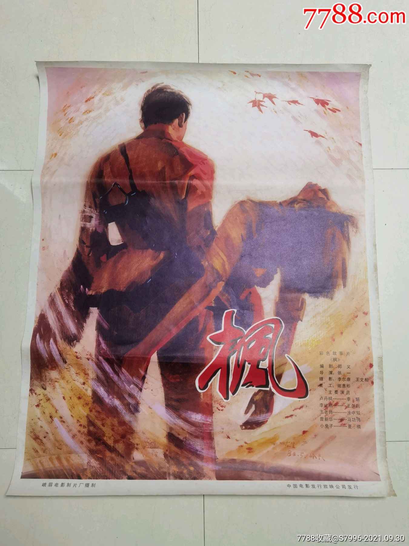 文革题材全开电影海报枫