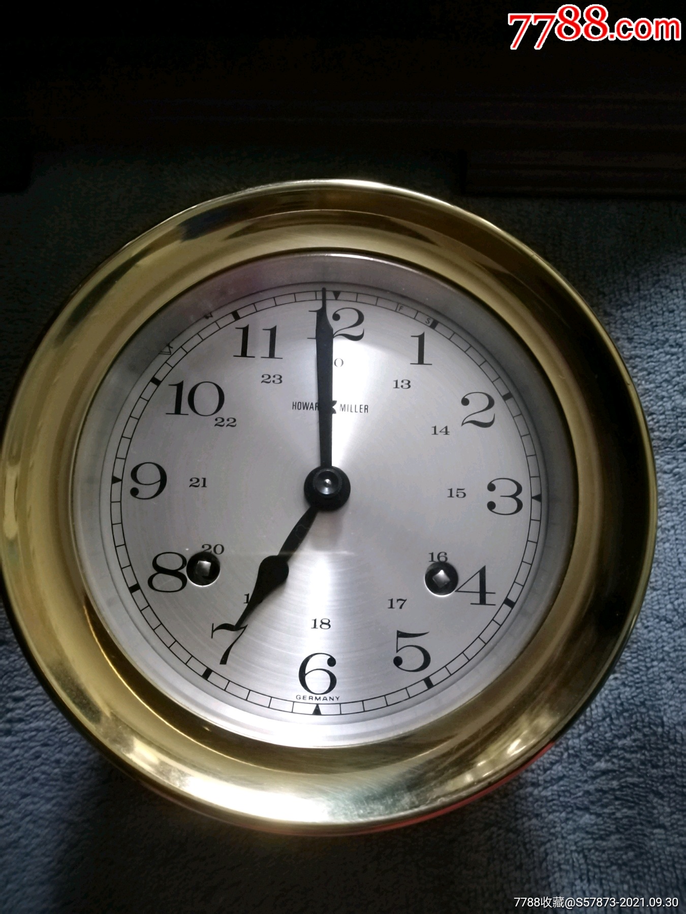 德国船钟霍华德米勒机械钟