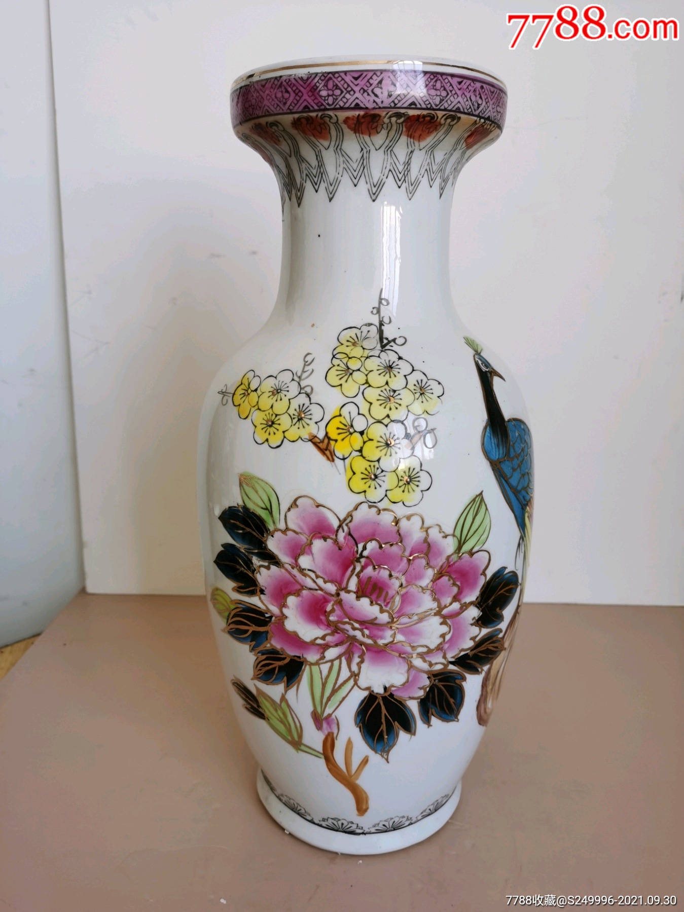 怀旧手绘老花瓶_价格118元【江南地皮一线货】_第1张_7788收藏__收藏