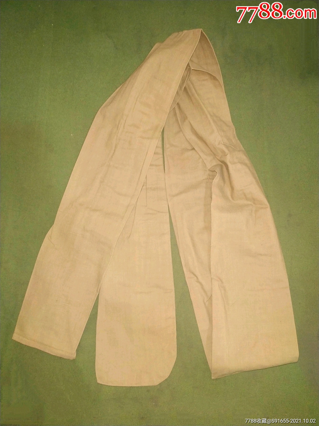 原品志愿军50式干粮袋建国初期生产