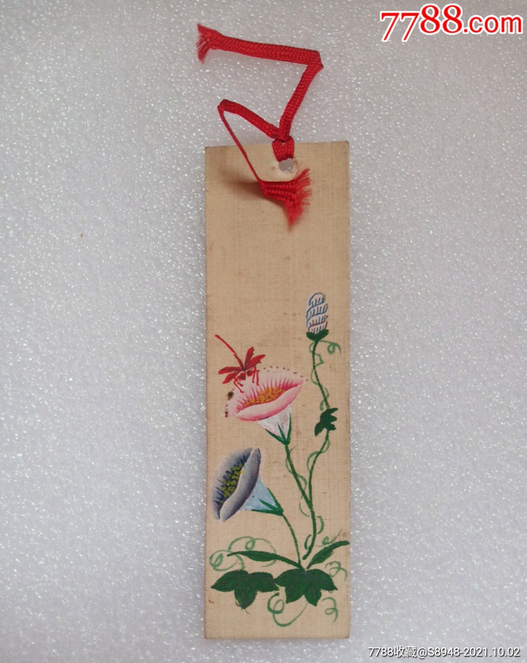 五十年代手绘书签