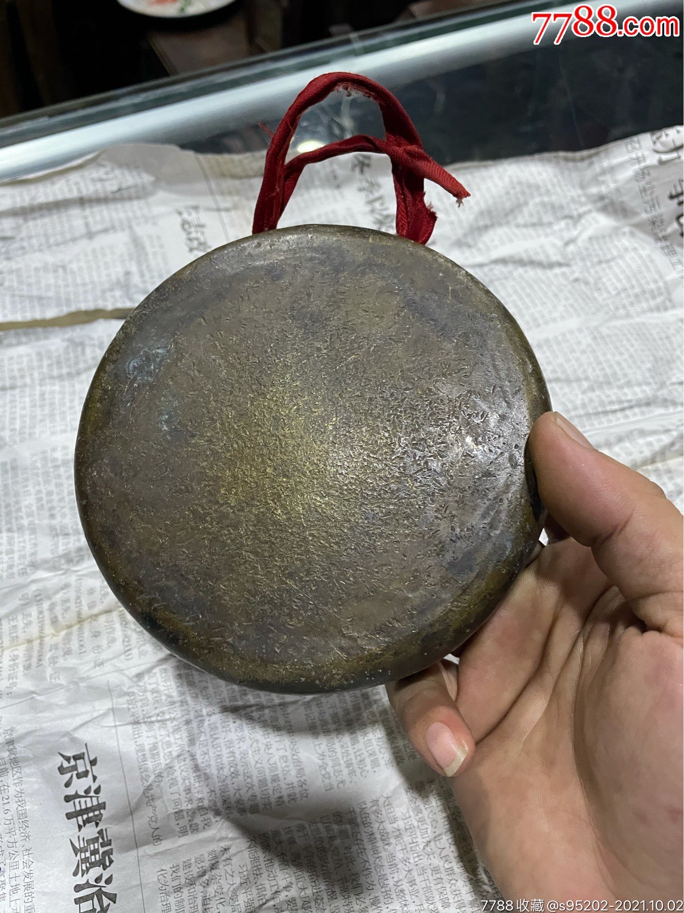 厚重的小铜锣