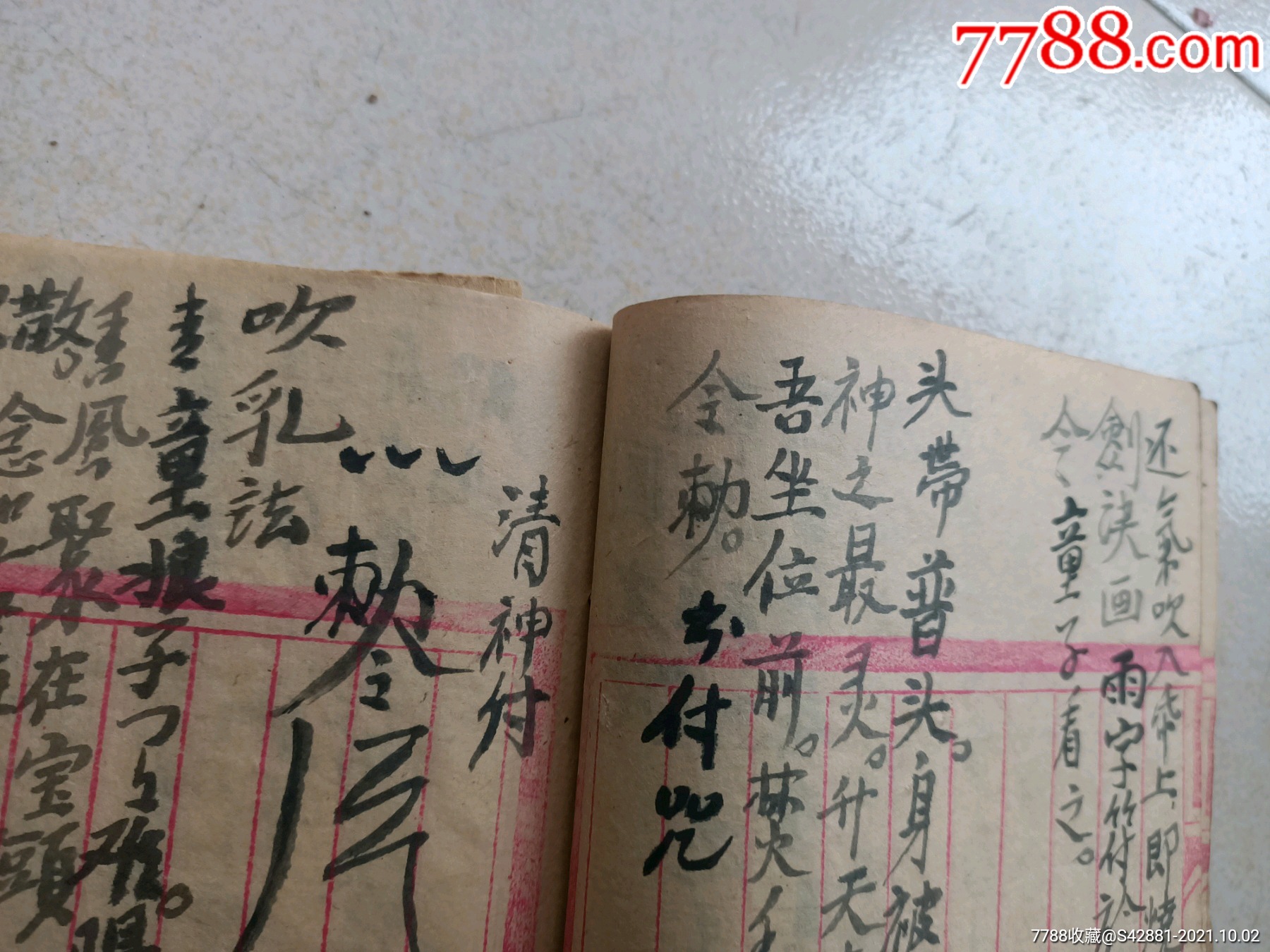 內有二虎把門,救火法,影身法,定身法,書牃法,護身咒,追魂