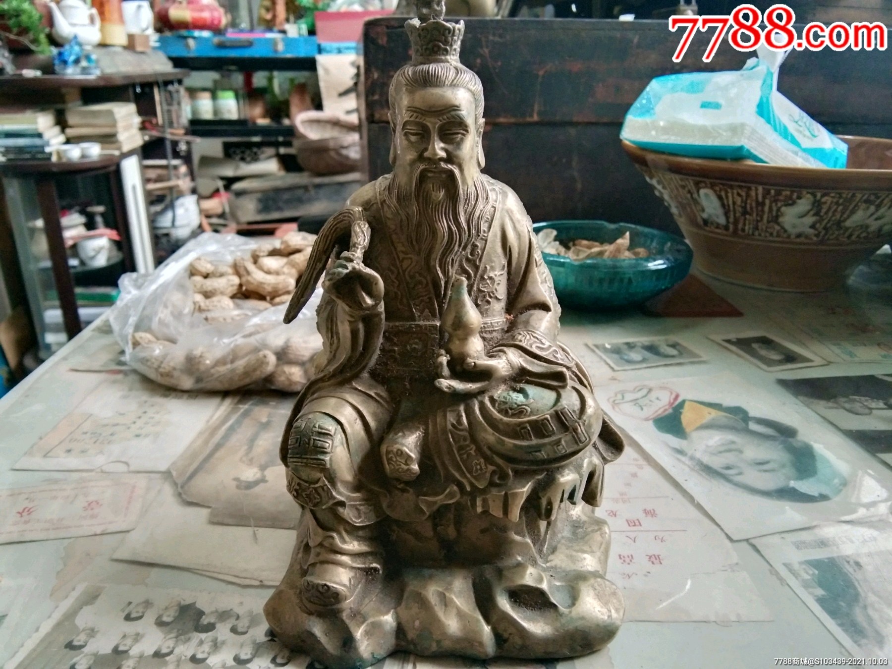 太上老君铜像