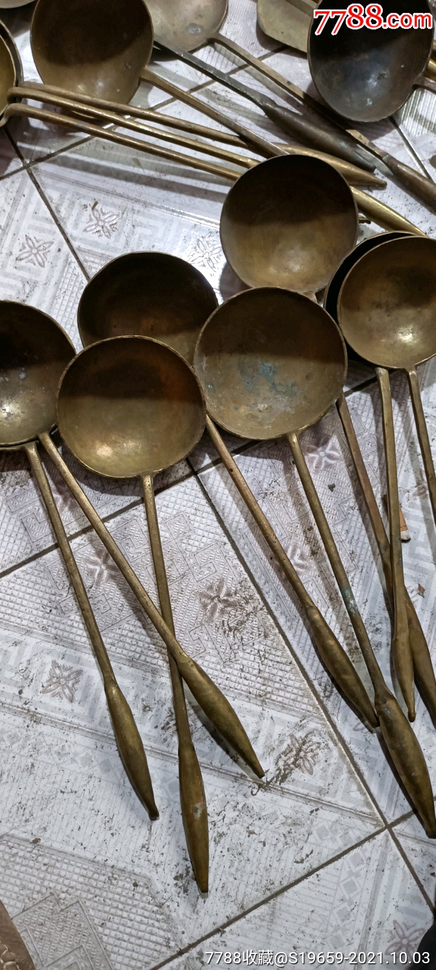 老铜勺十把