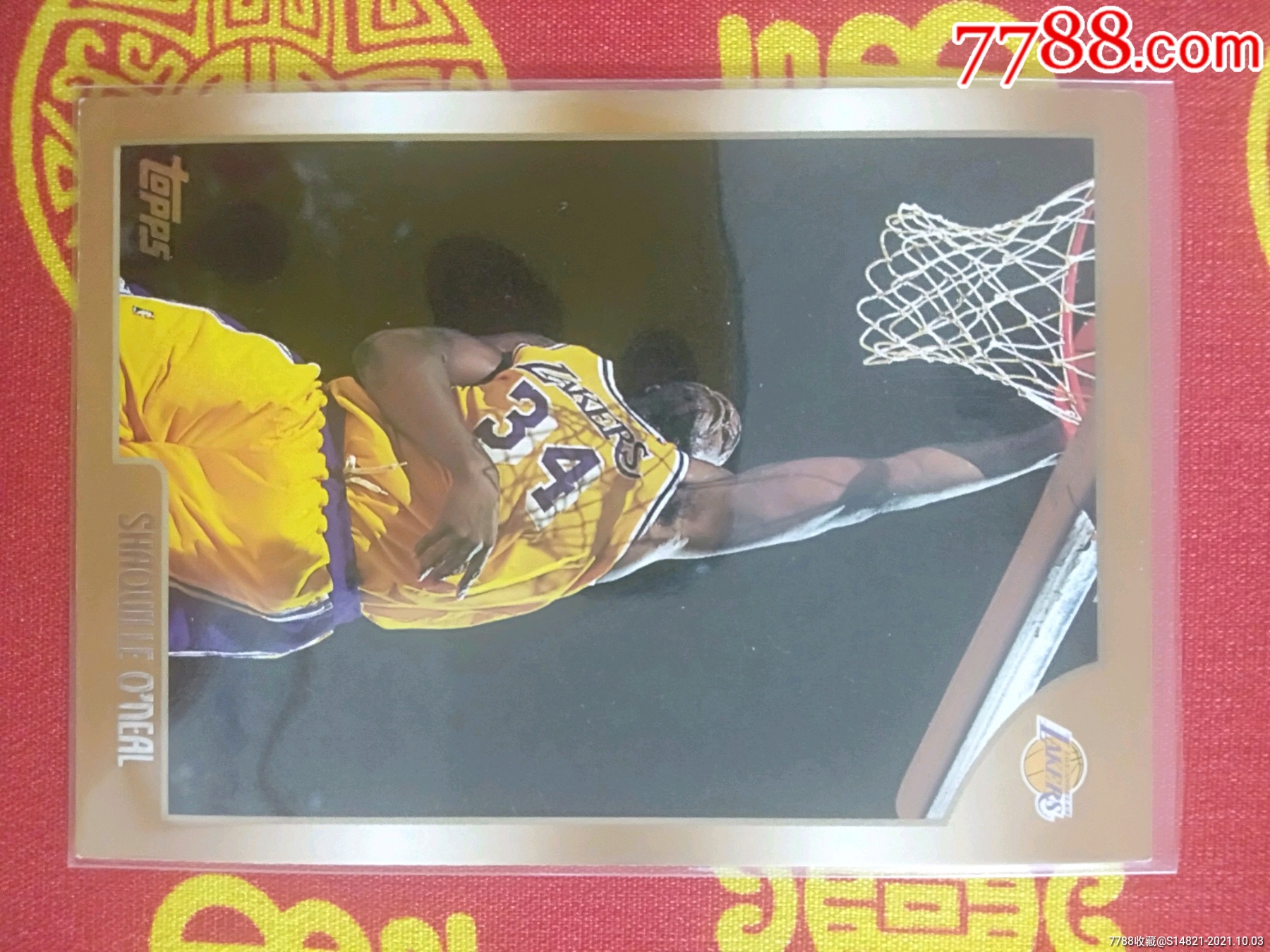 早期原版—nba50大巨星—沙奎尔·奥尼尔_球星卡_图片价值_收藏交易_7