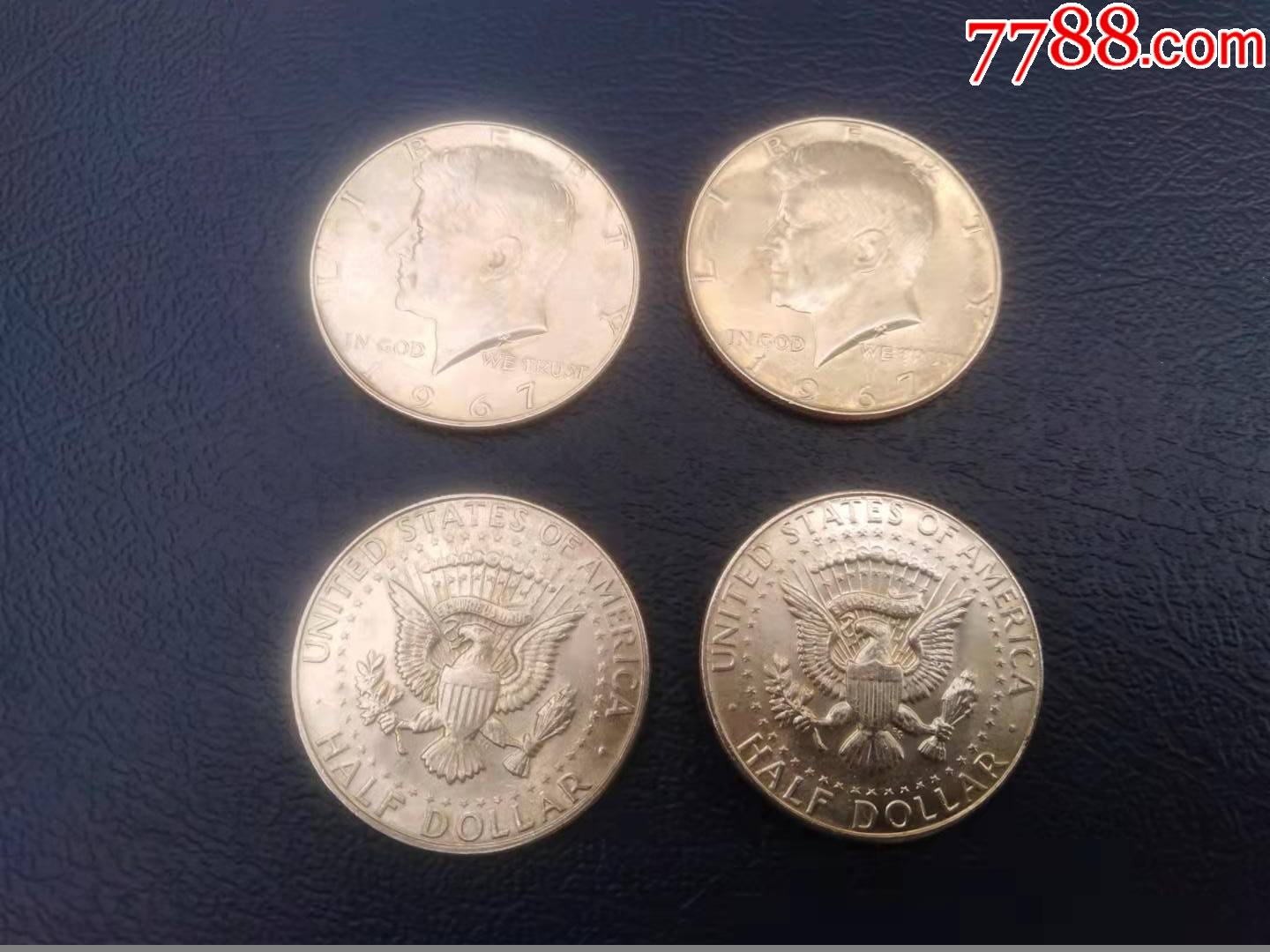 美国银币50美分