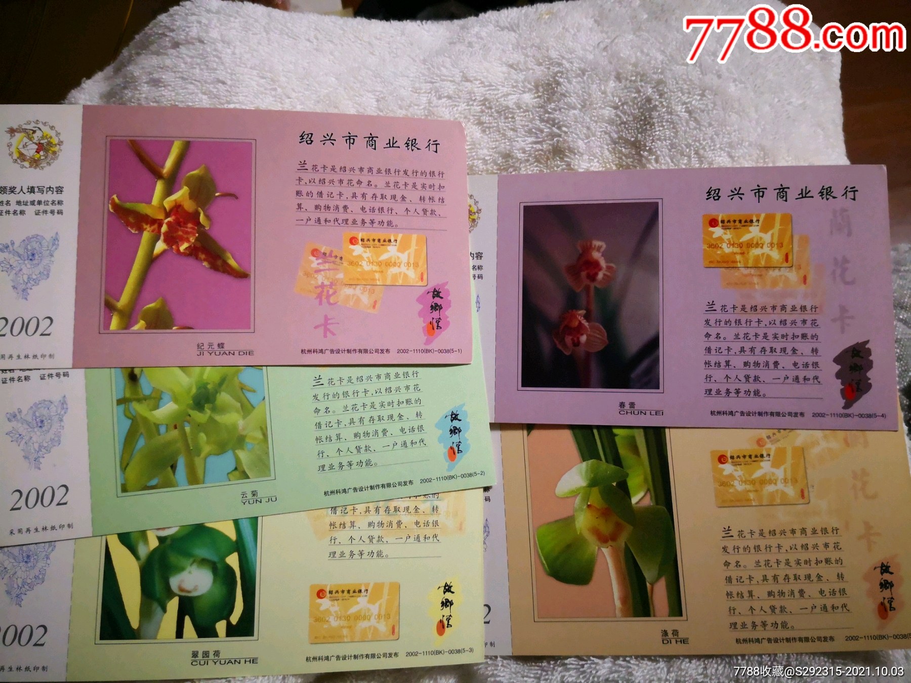 兰花植物名片制作图片