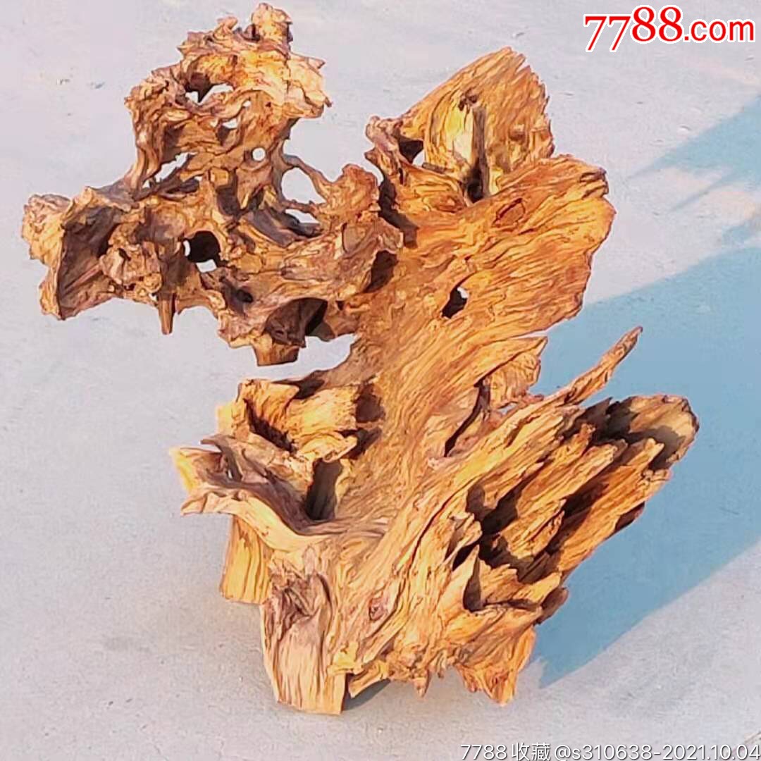 百年红杉木风化摆件14