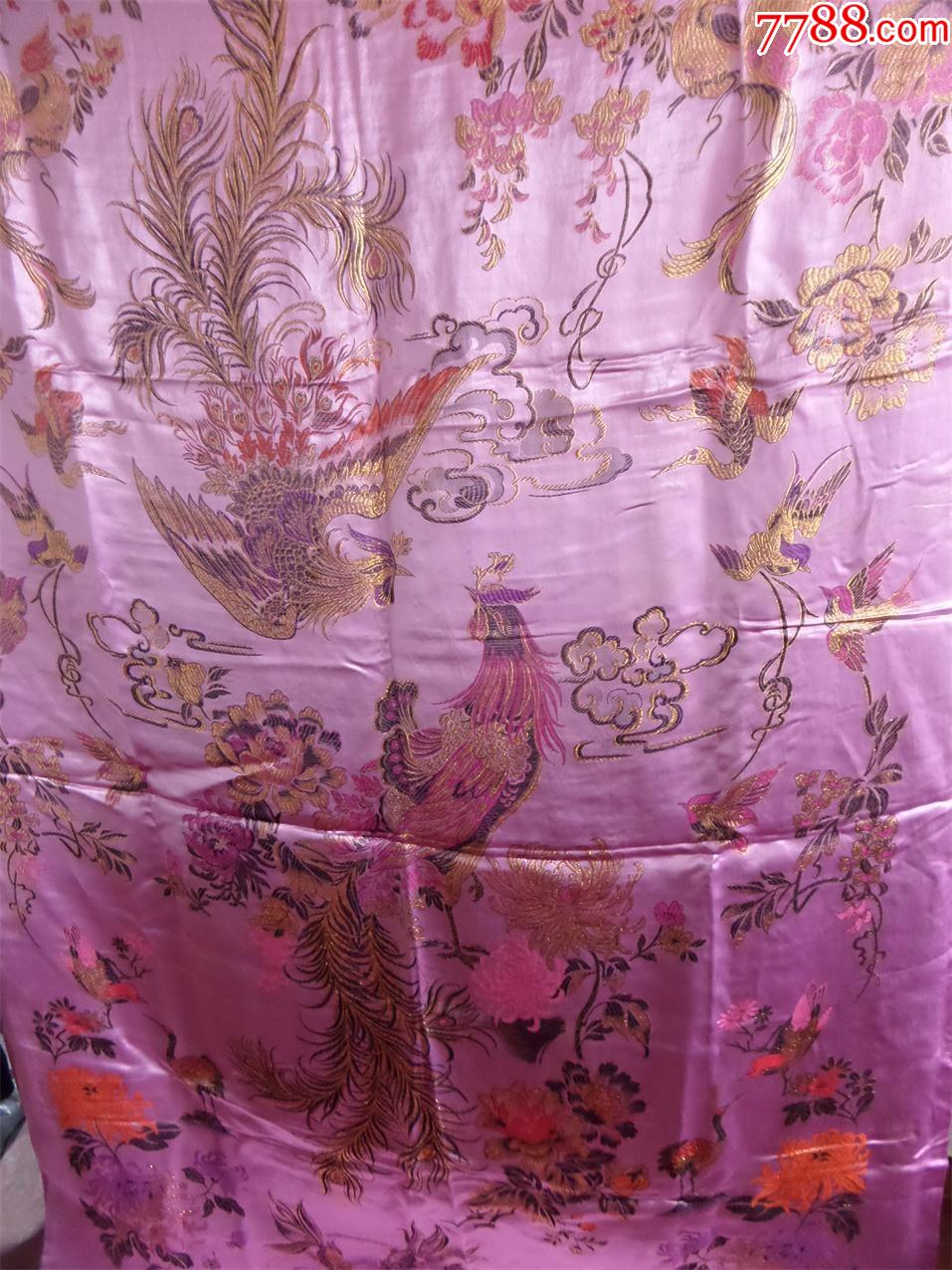 老被面高级豪华织锦被面2040