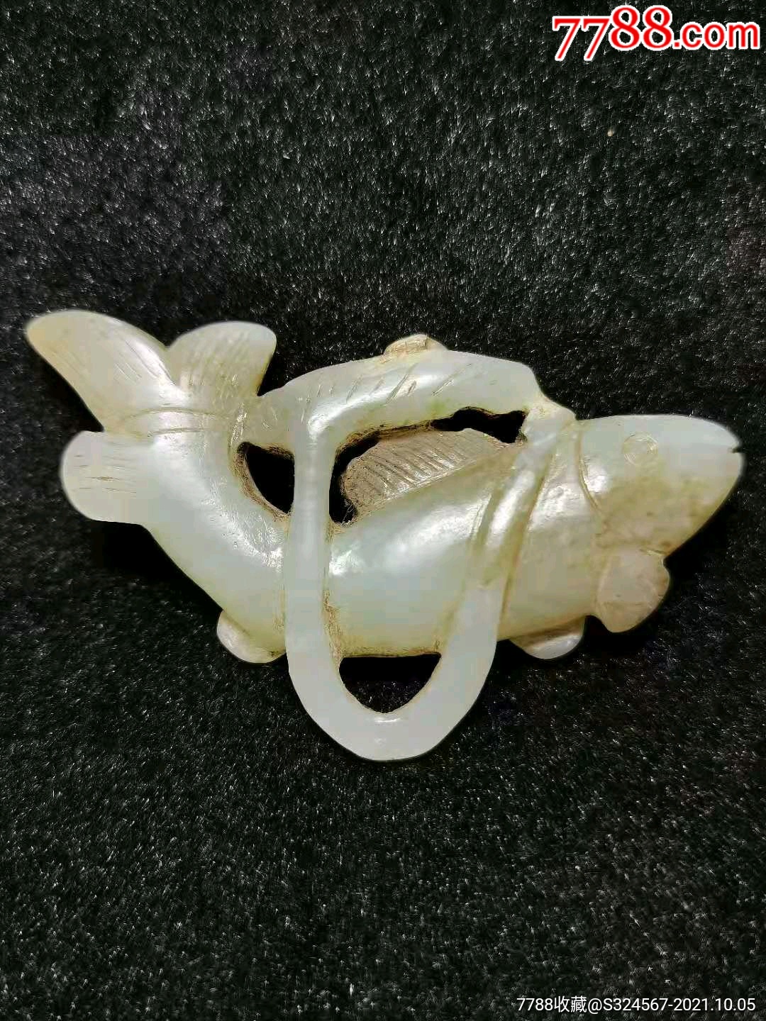 鱼戏莲-和田玉-7788商城__七七八八商品交易平台(7788.com)