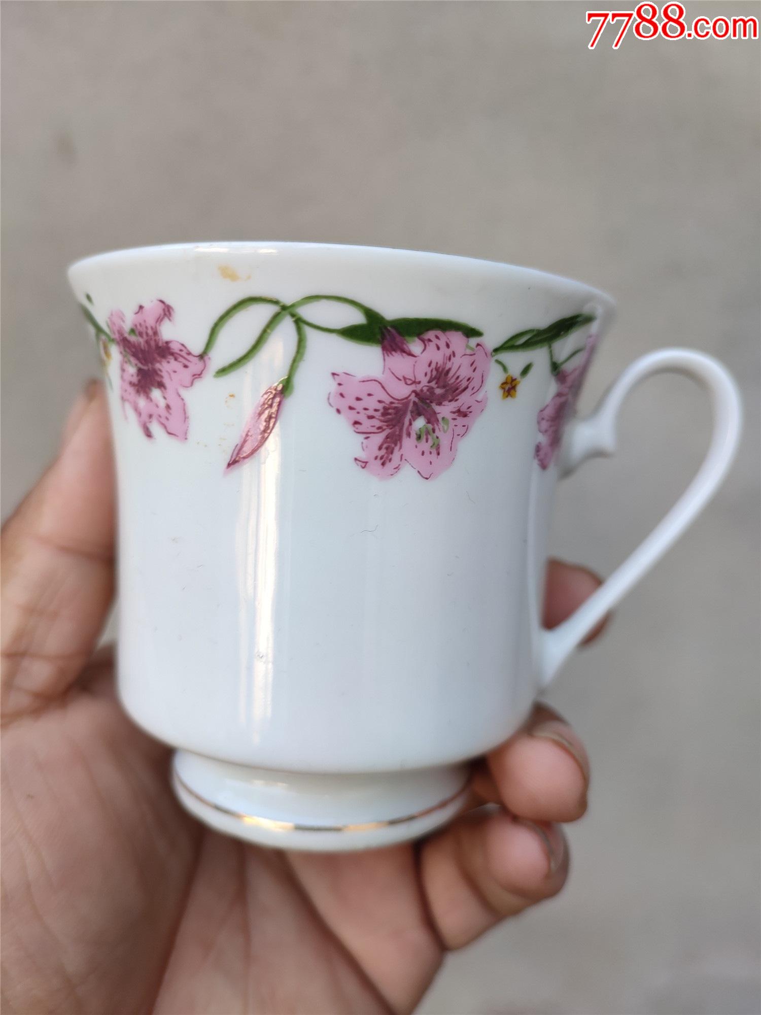 全品出口的粉彩瓷器杯子全品如图所示