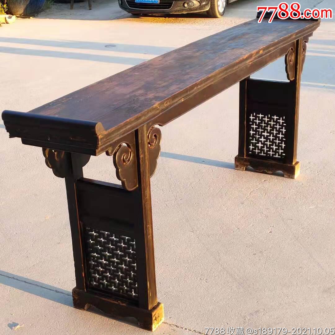 清中期榆木条案51_价格4500元_第1张_7788收藏__收藏热线