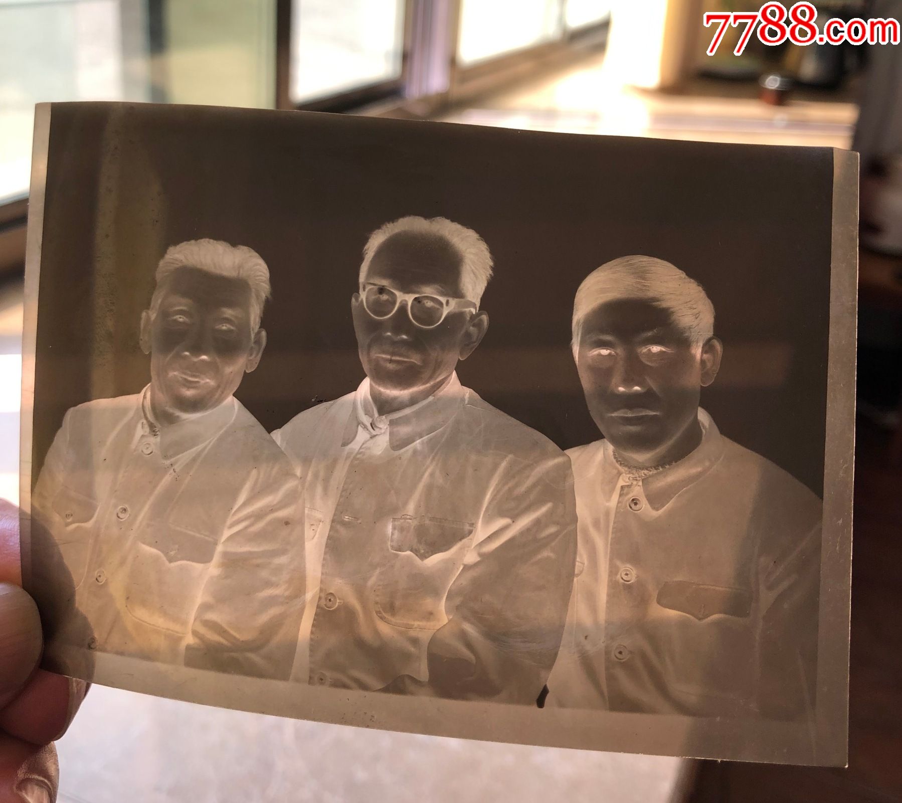 三个穿中山装的男人-价格:8元-se83000034-老照片-零售-7788收藏