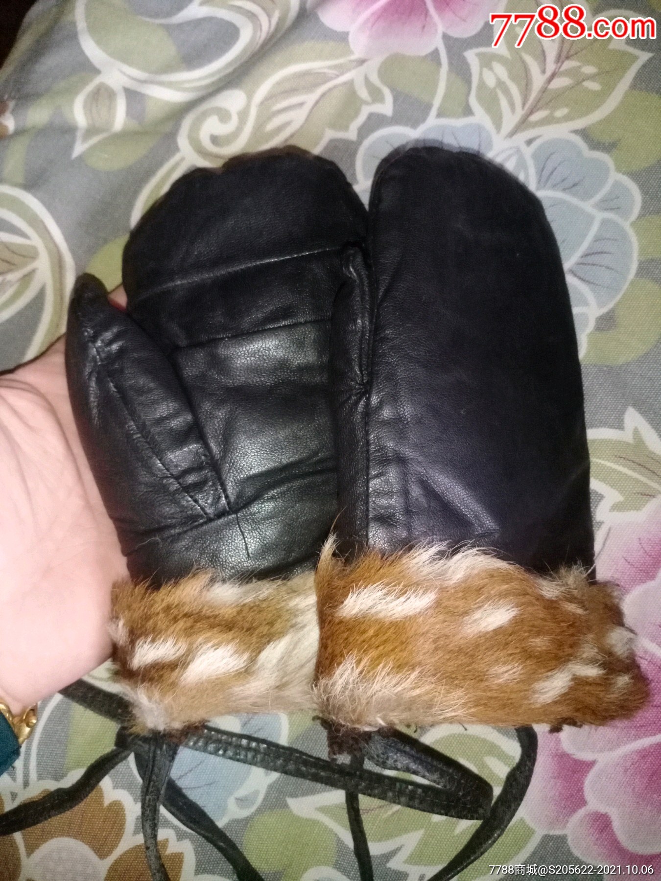 80年代儿童皮手套