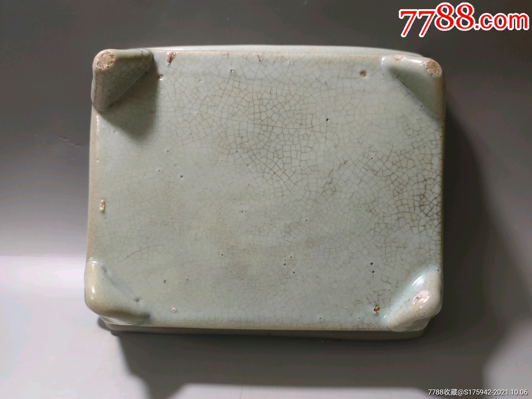 汝窑水仙盆,老瓷器