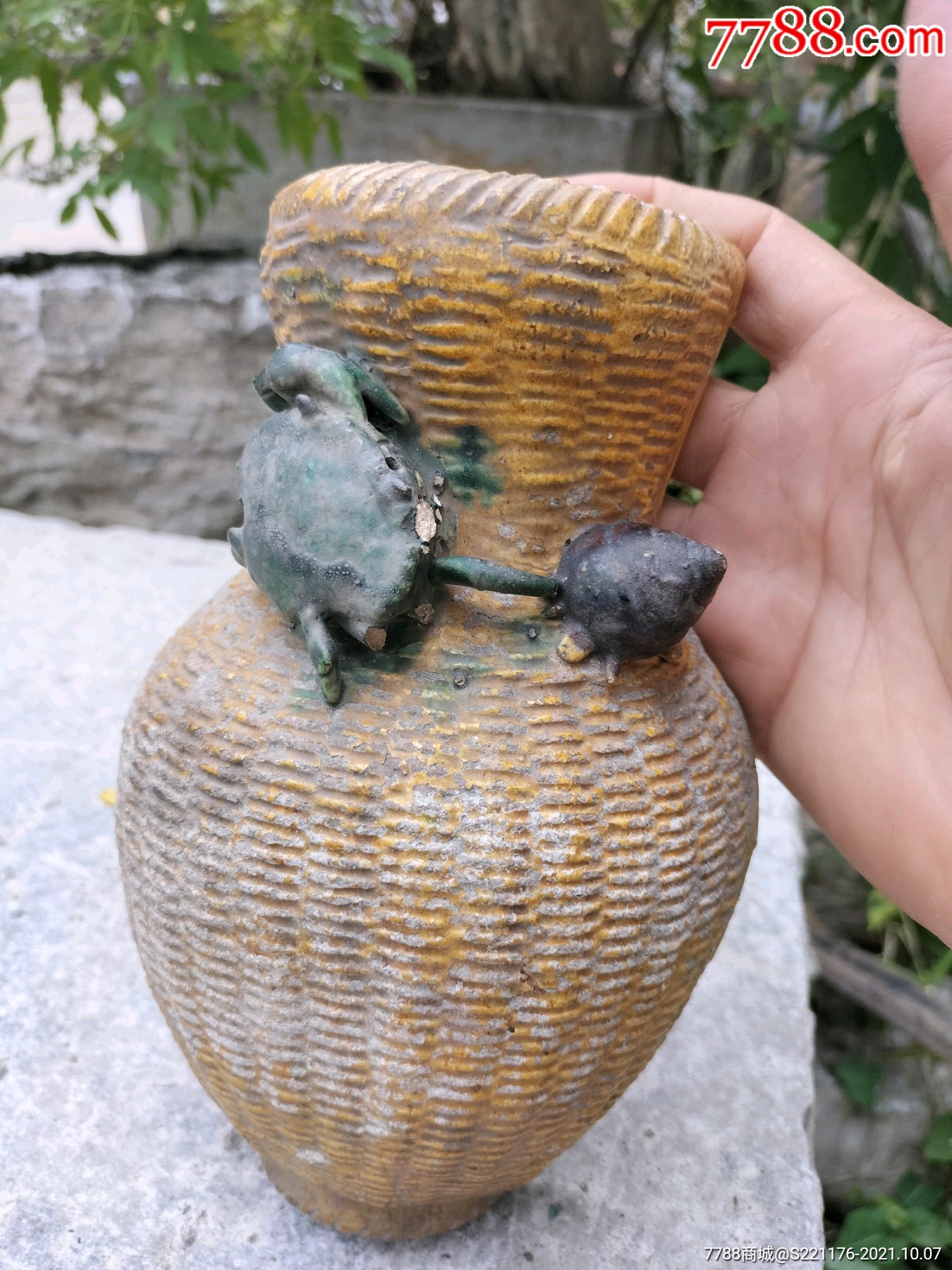 唐三彩挂瓶_青花瓷_第5张_7788瓷器