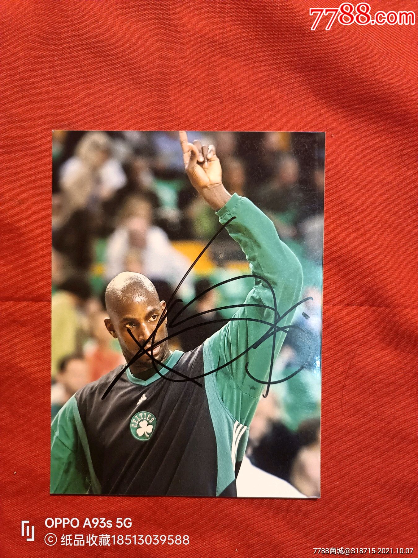 凯文加内特签名