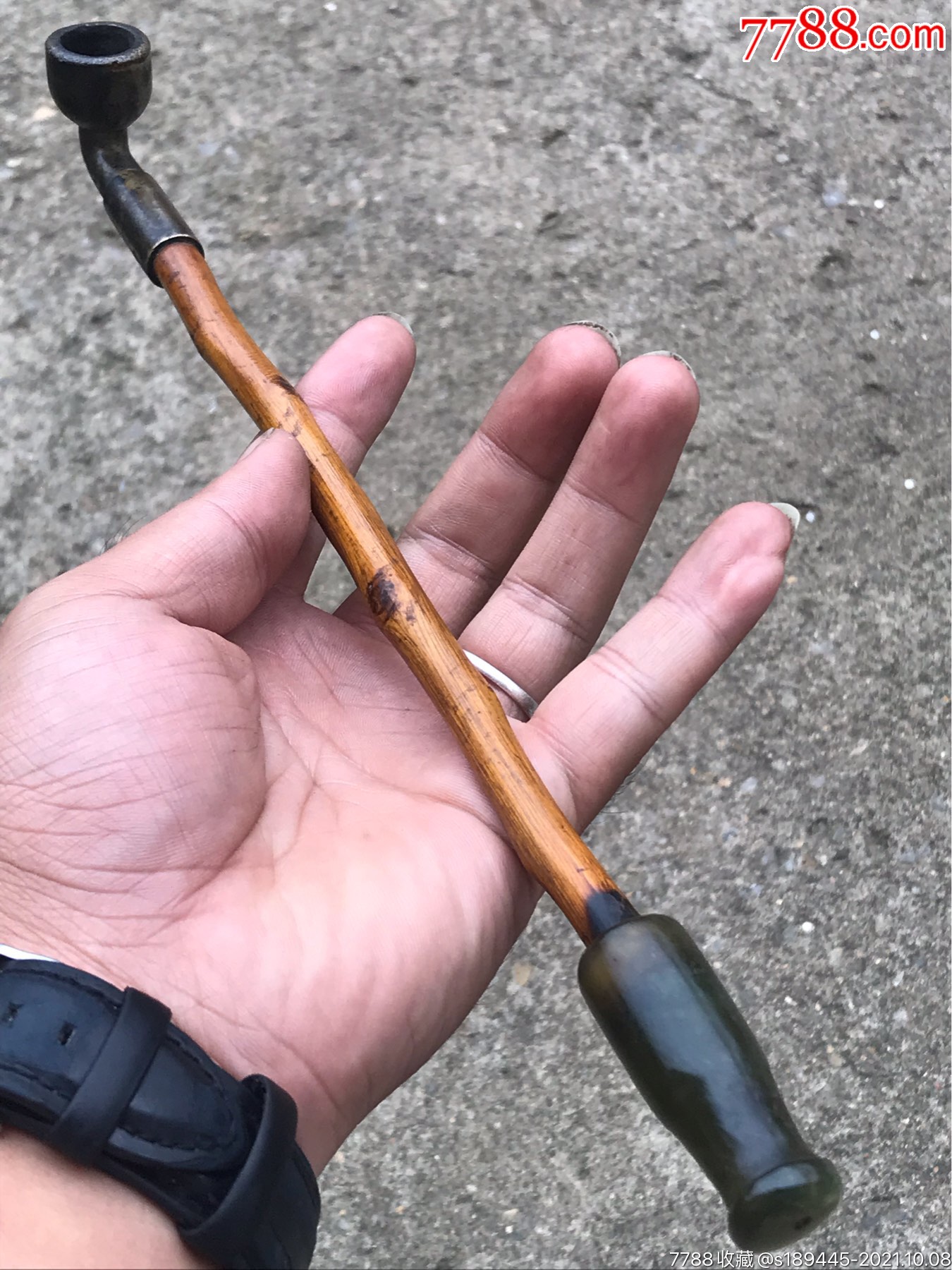 老烟袋一杆,完整品好,品相如图保真保老不议价