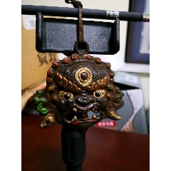 清代藏传铜吞口