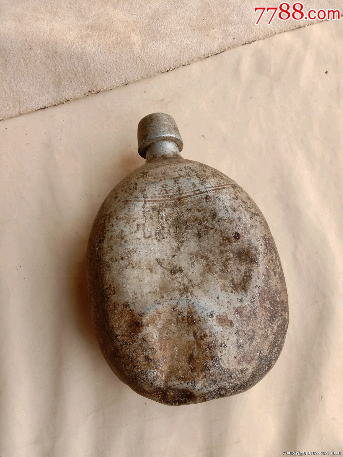 民国抗战遗留老式水壶老铝壶原品收藏