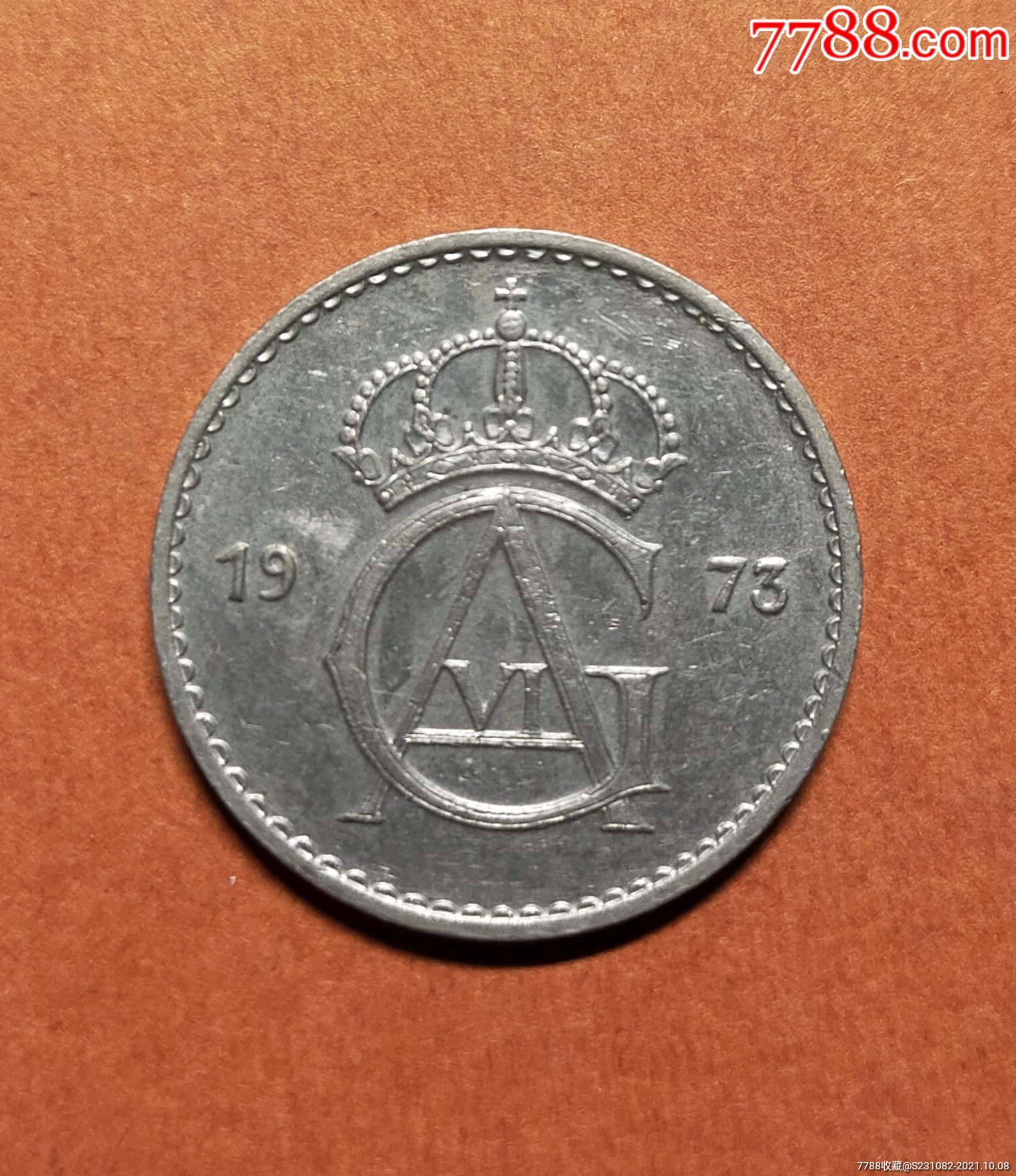 瑞典50欧尔1973年